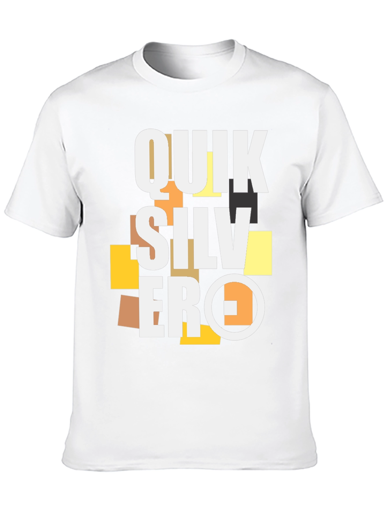 Quiksilver Graphic Print Black T-Shirt