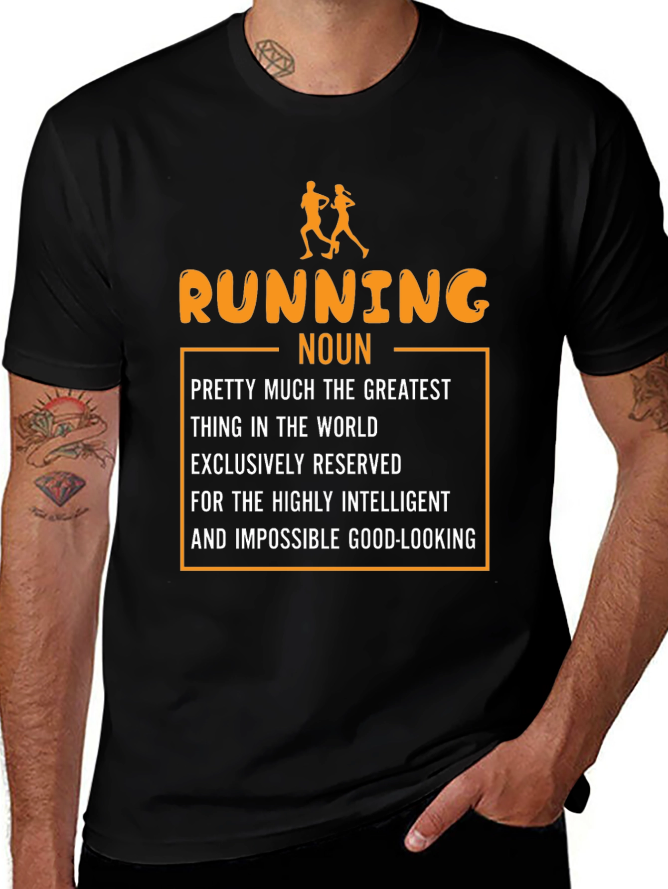 Funny Running Noun Definition T-Shirt