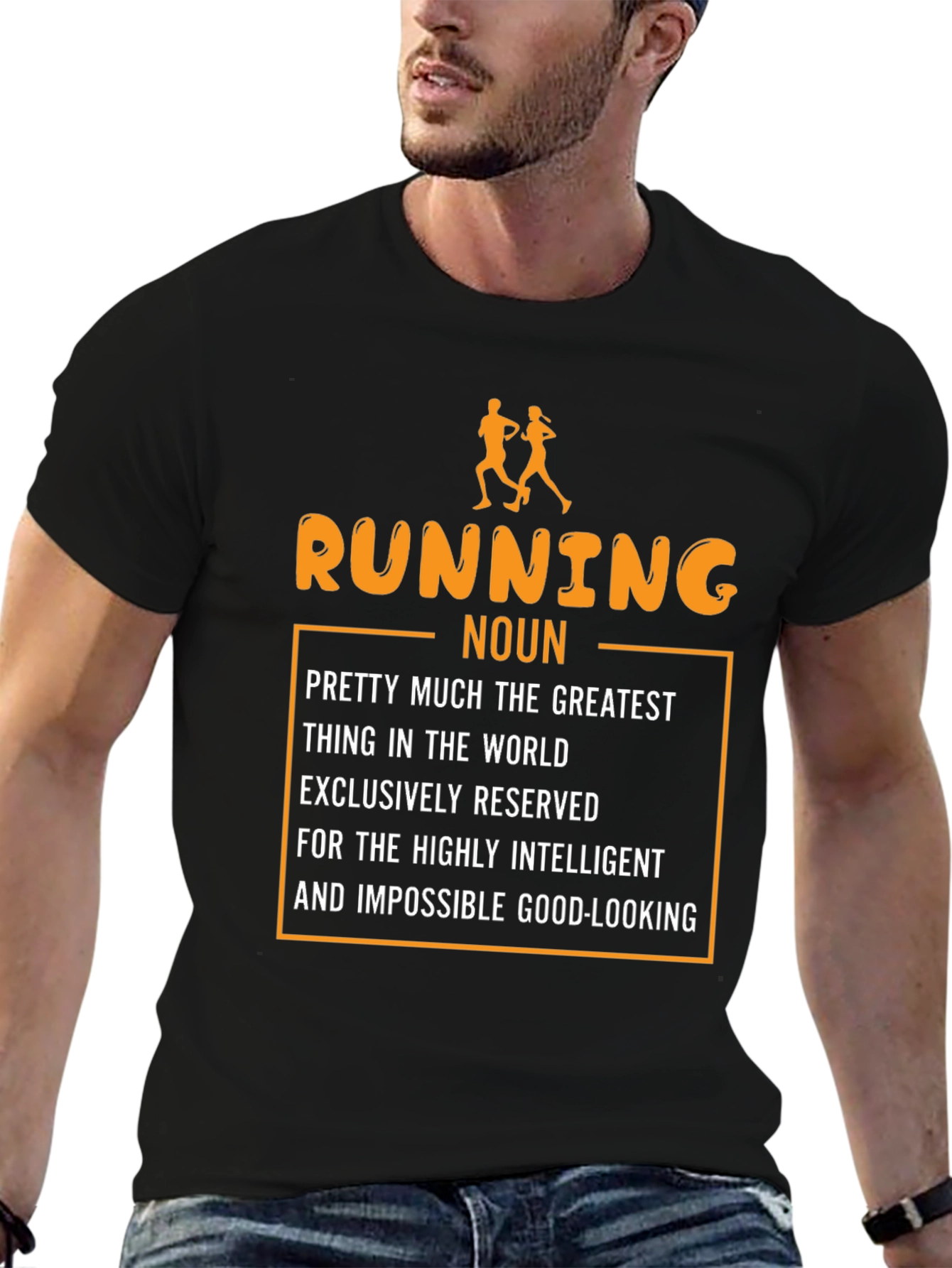 Funny Running Noun Definition T-Shirt