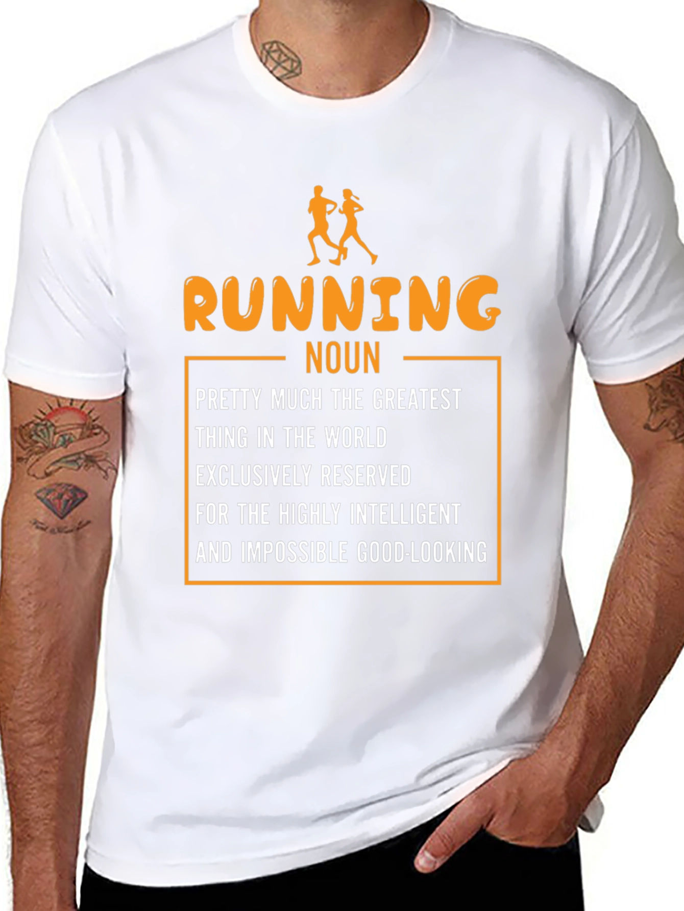 Funny Running Noun Definition T-Shirt