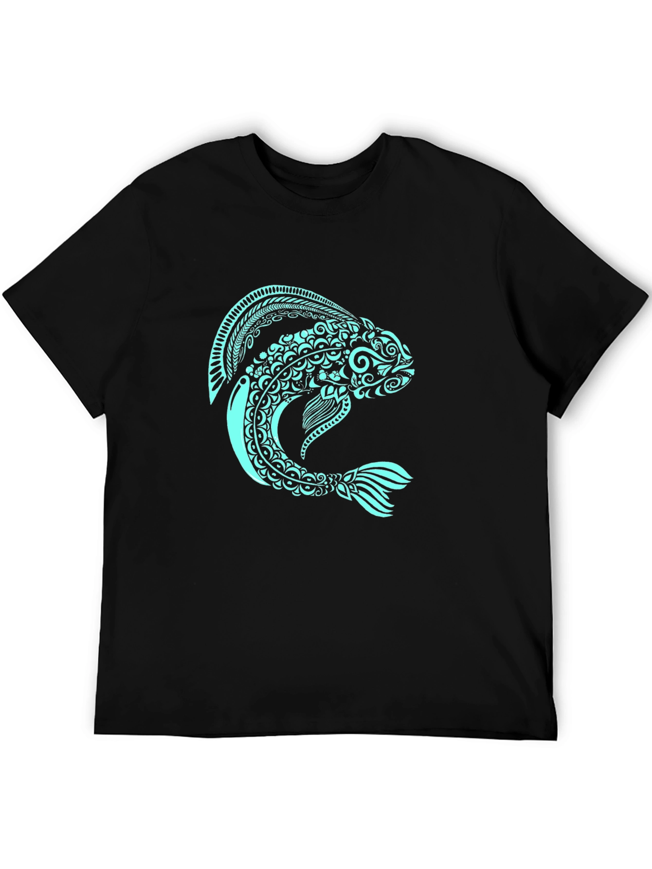 Fish Graphic Tee - Unique Art Design