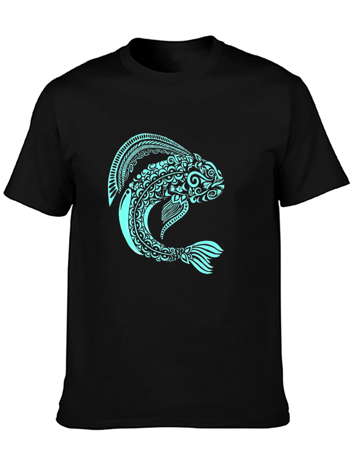 Fish Graphic Tee - Unique Art Design