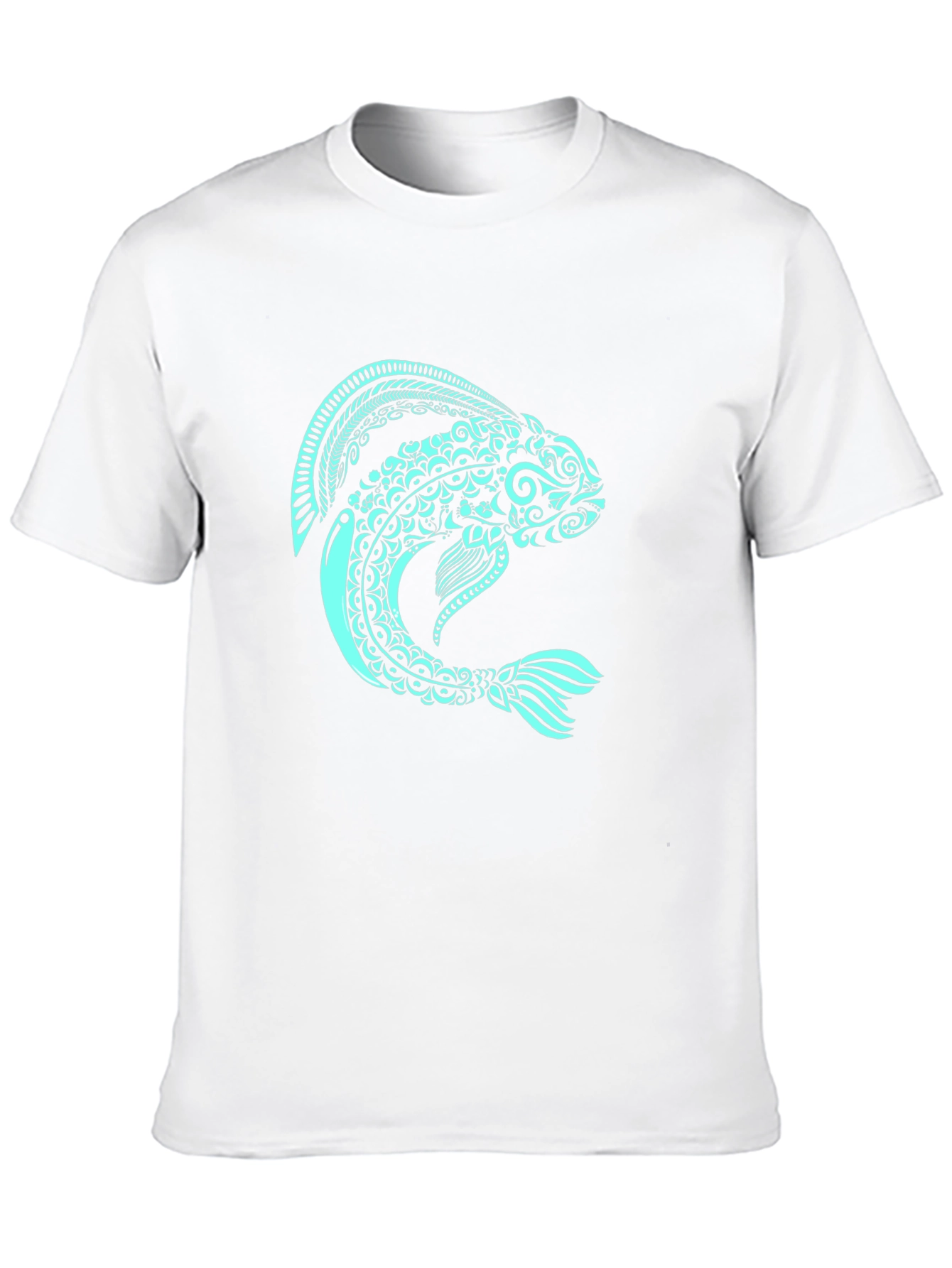 Fish Graphic Tee - Unique Art Design