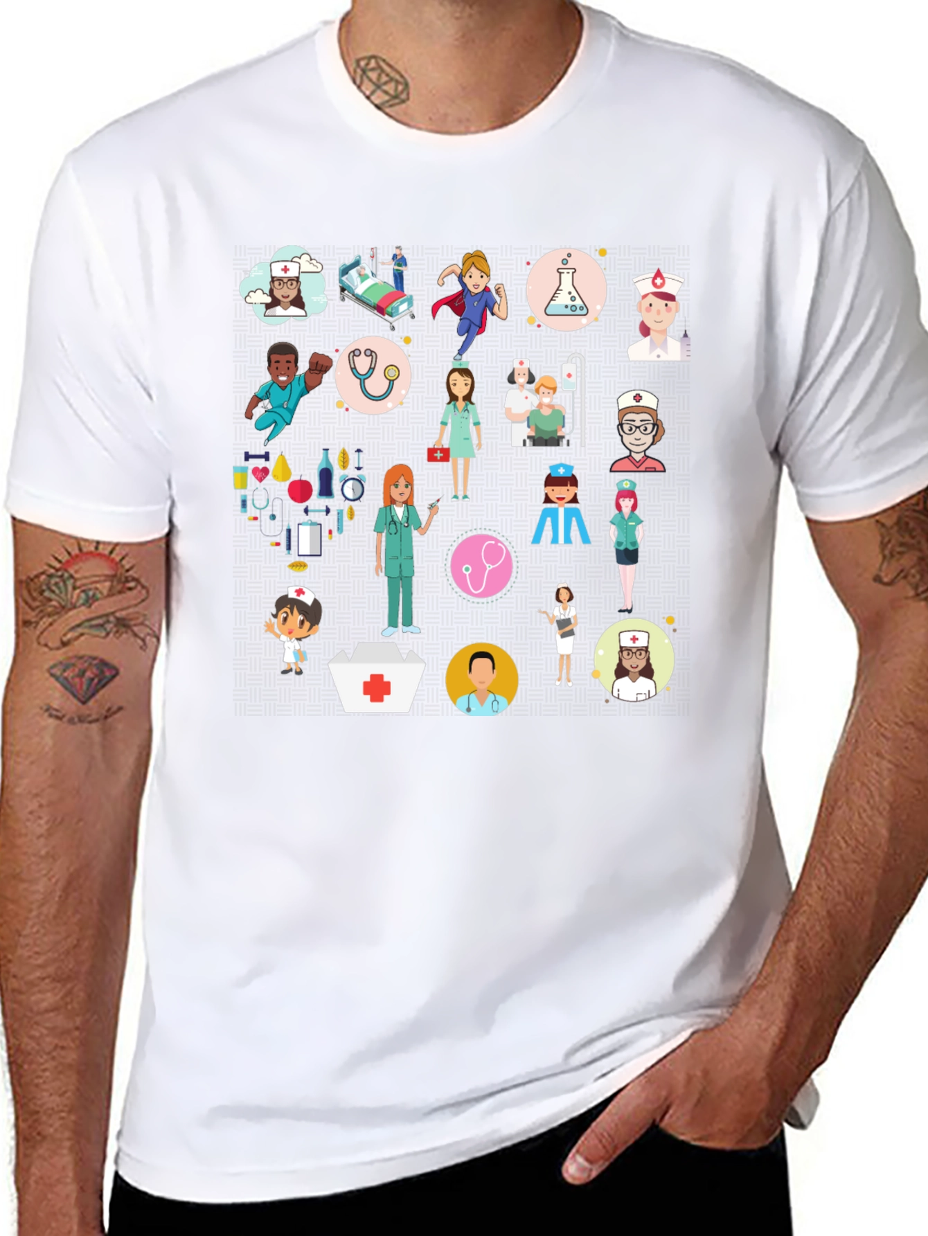 Nurse Hero T-Shirt - Medical Professional Appreciation Tee