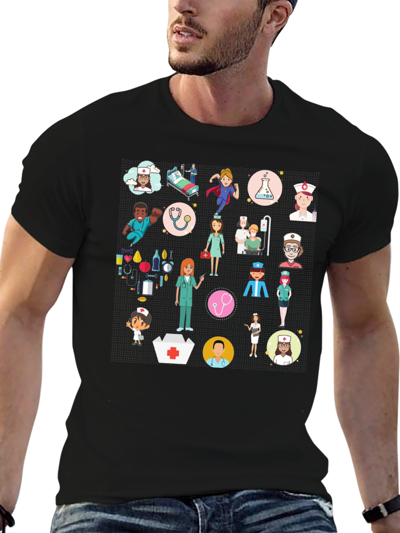 Nurse Hero T-Shirt - Medical Professional Appreciation Tee
