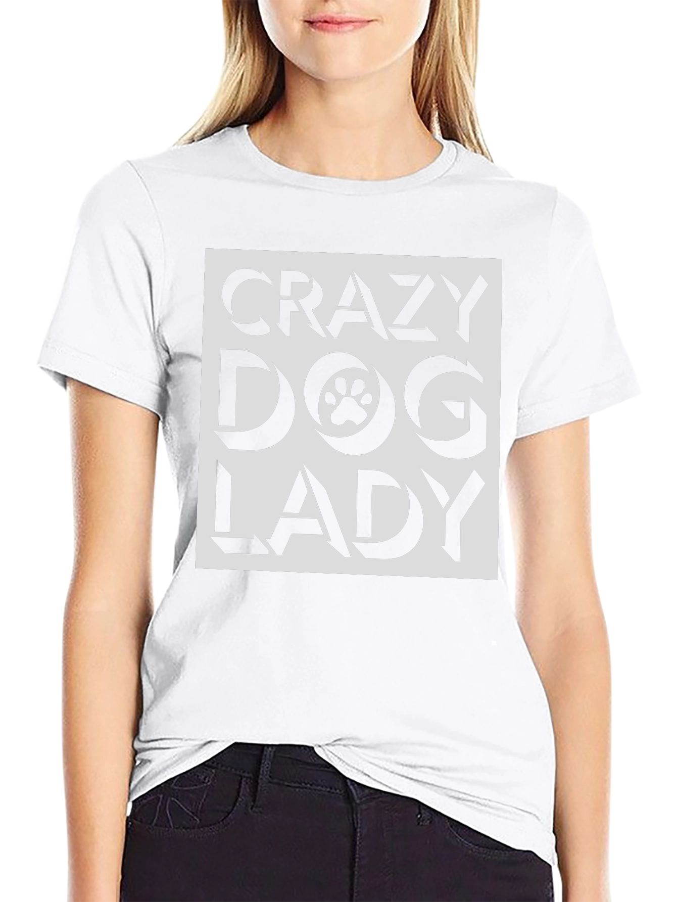 Crazy Dog Lady T-Shirt -  Dog Lover Tee
