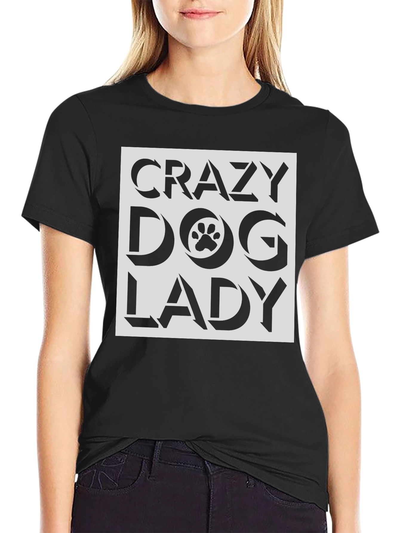 Crazy Dog Lady T-Shirt -  Dog Lover Tee