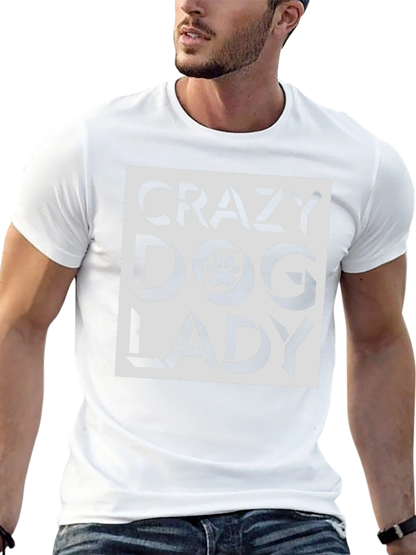 Crazy Dog Lady T-Shirt -  Dog Lover Tee