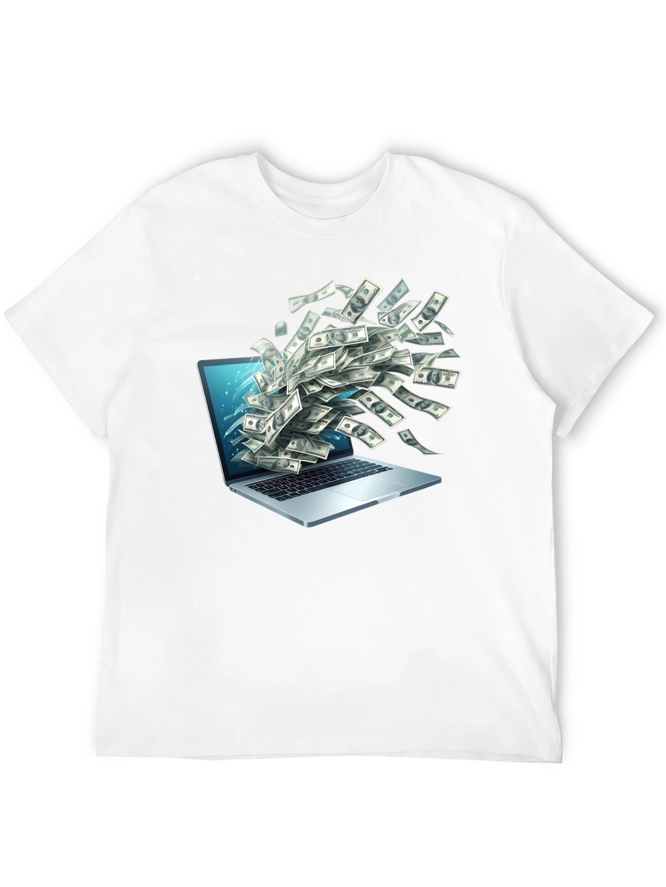 Money Laptop Tee