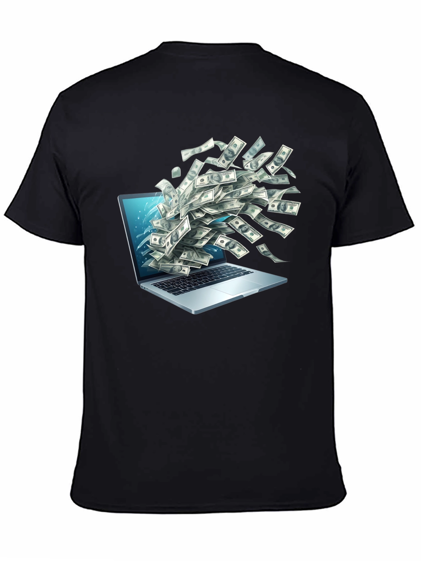 Money Laptop Tee