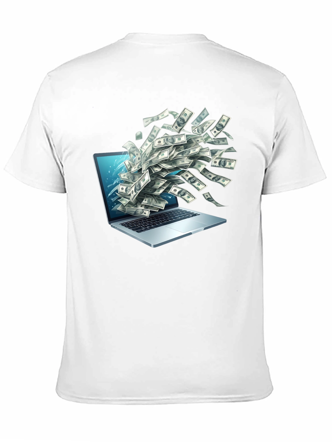 Money Laptop Tee