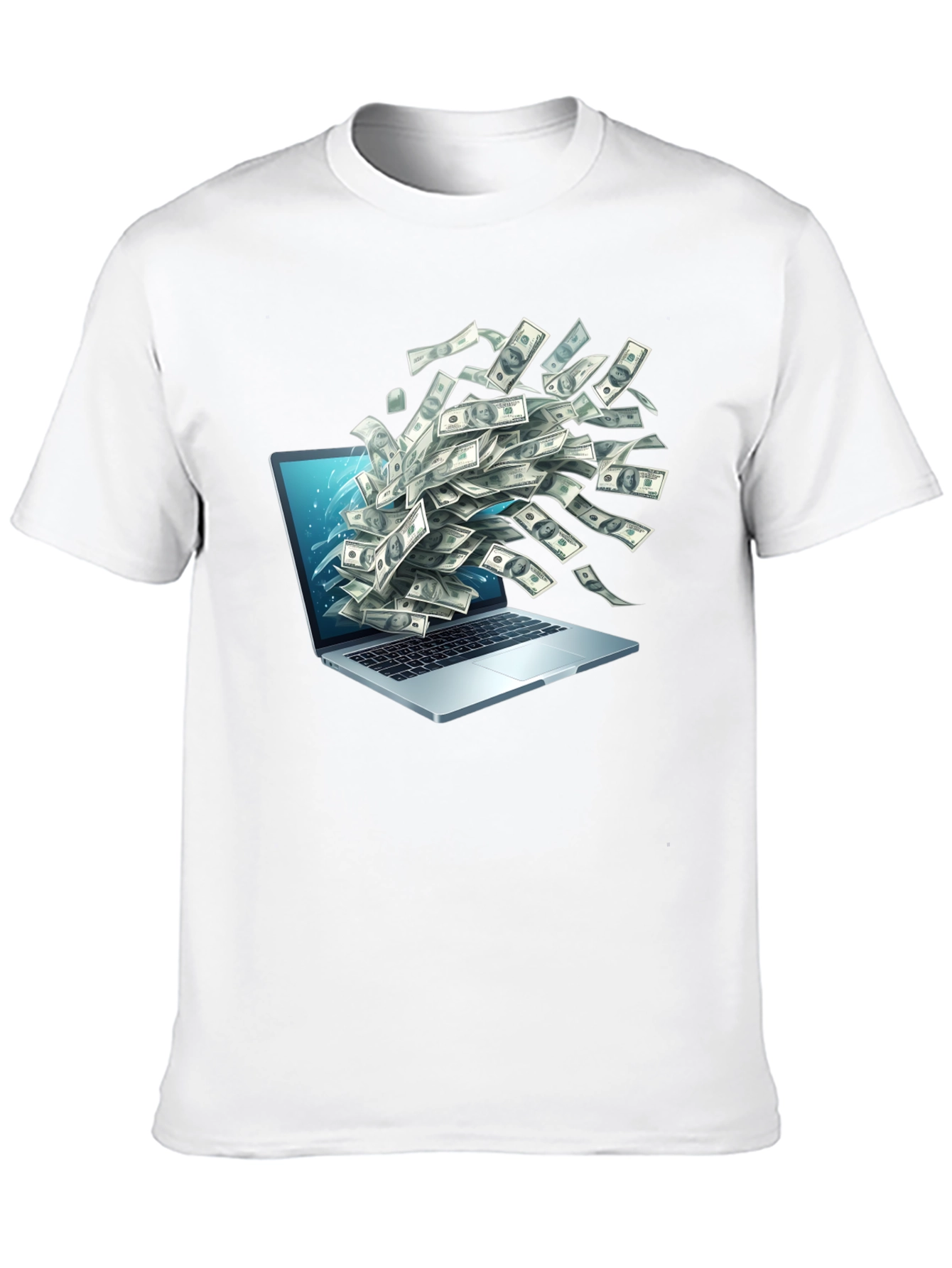 Money Laptop Tee