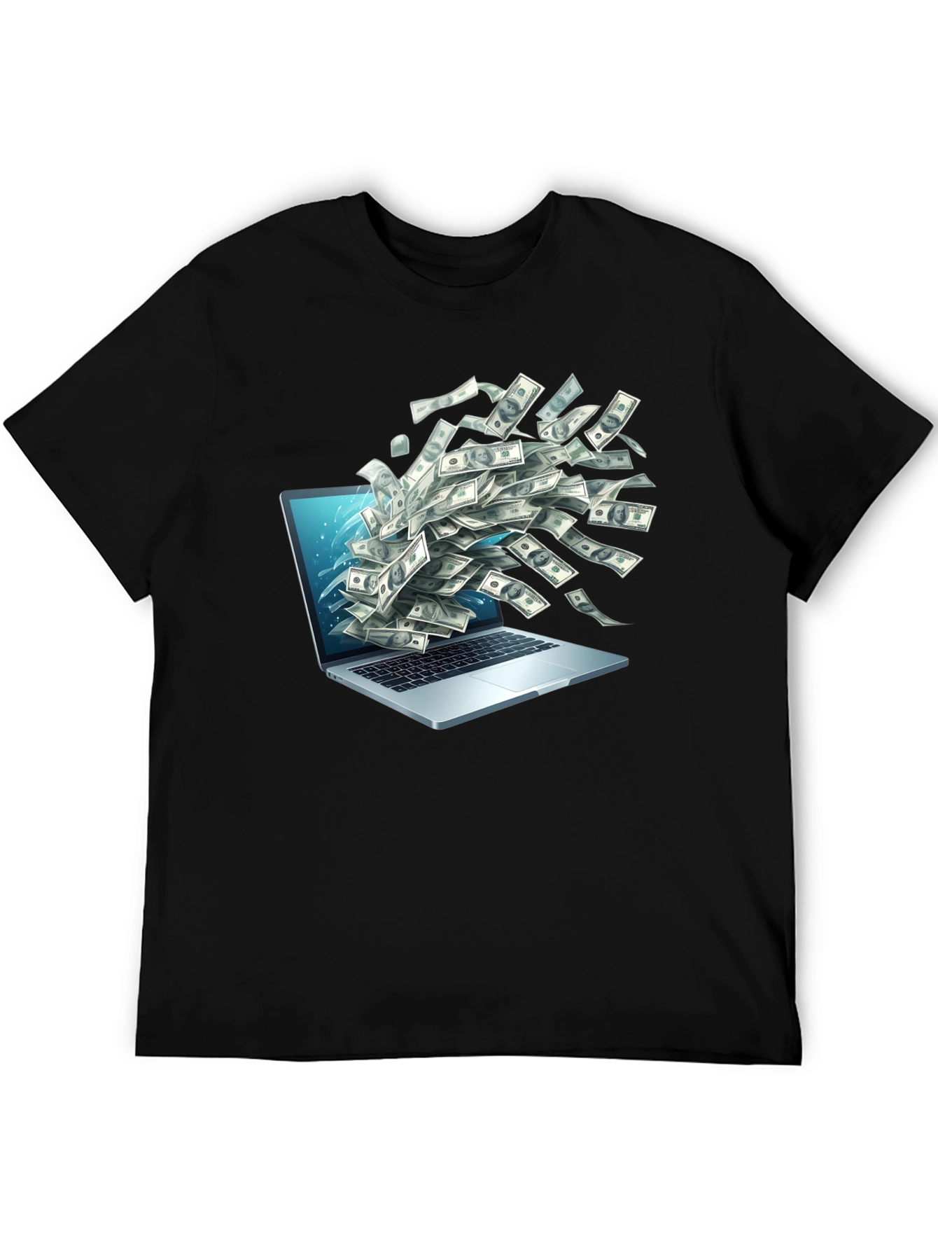 Money Laptop Tee