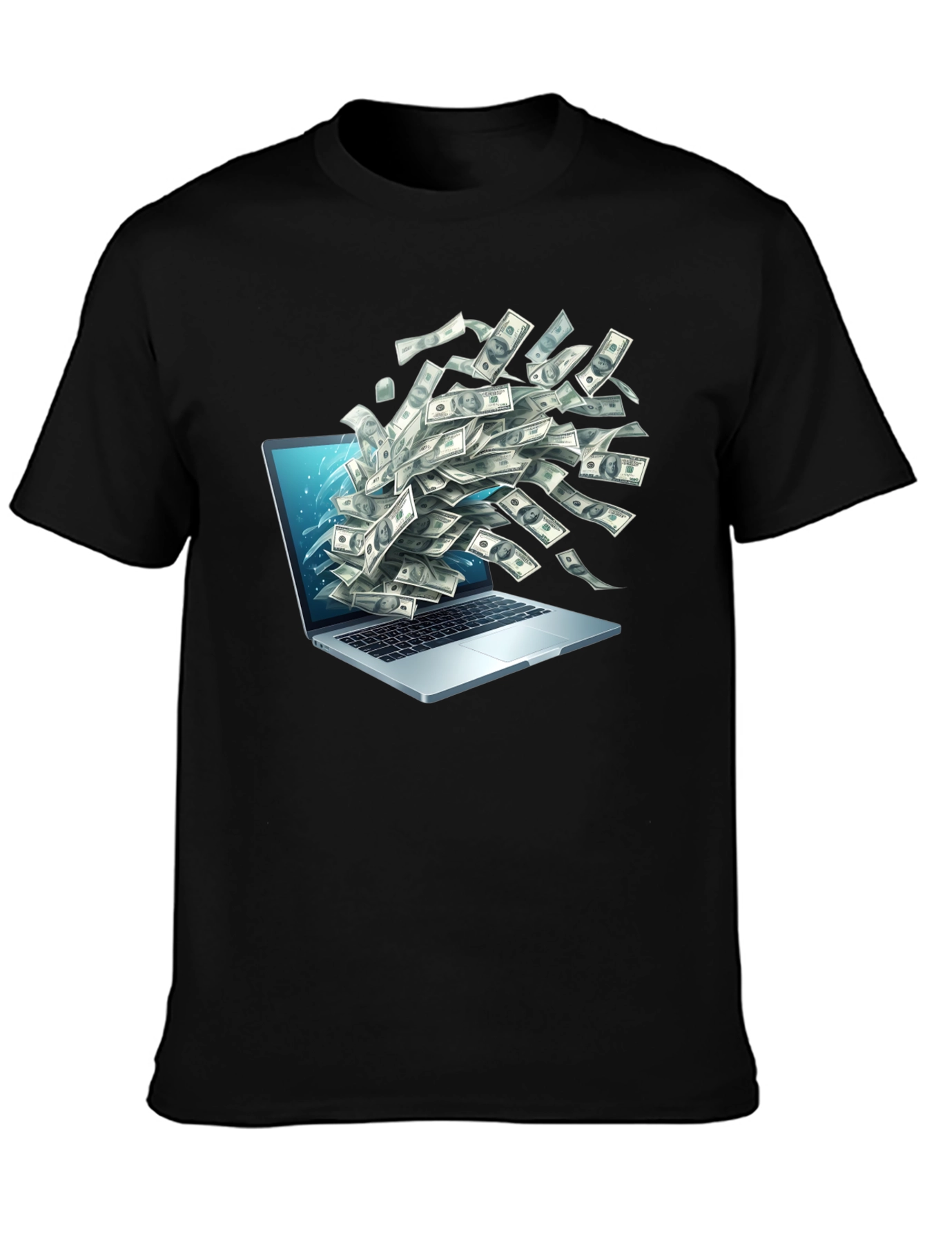 Money Laptop Tee
