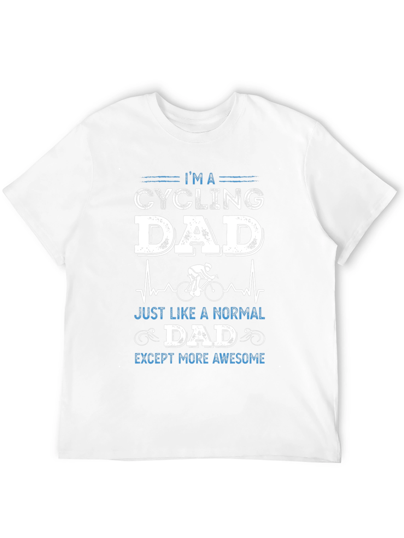 Cycling Dad T-Shirt - Awesome Fathers Day Gift