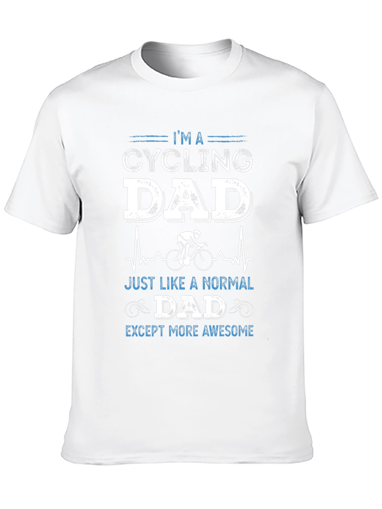Cycling Dad T-Shirt - Awesome Fathers Day Gift