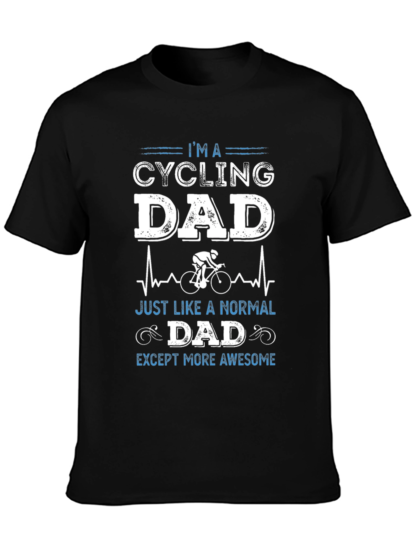 Cycling Dad T-Shirt - Awesome Fathers Day Gift