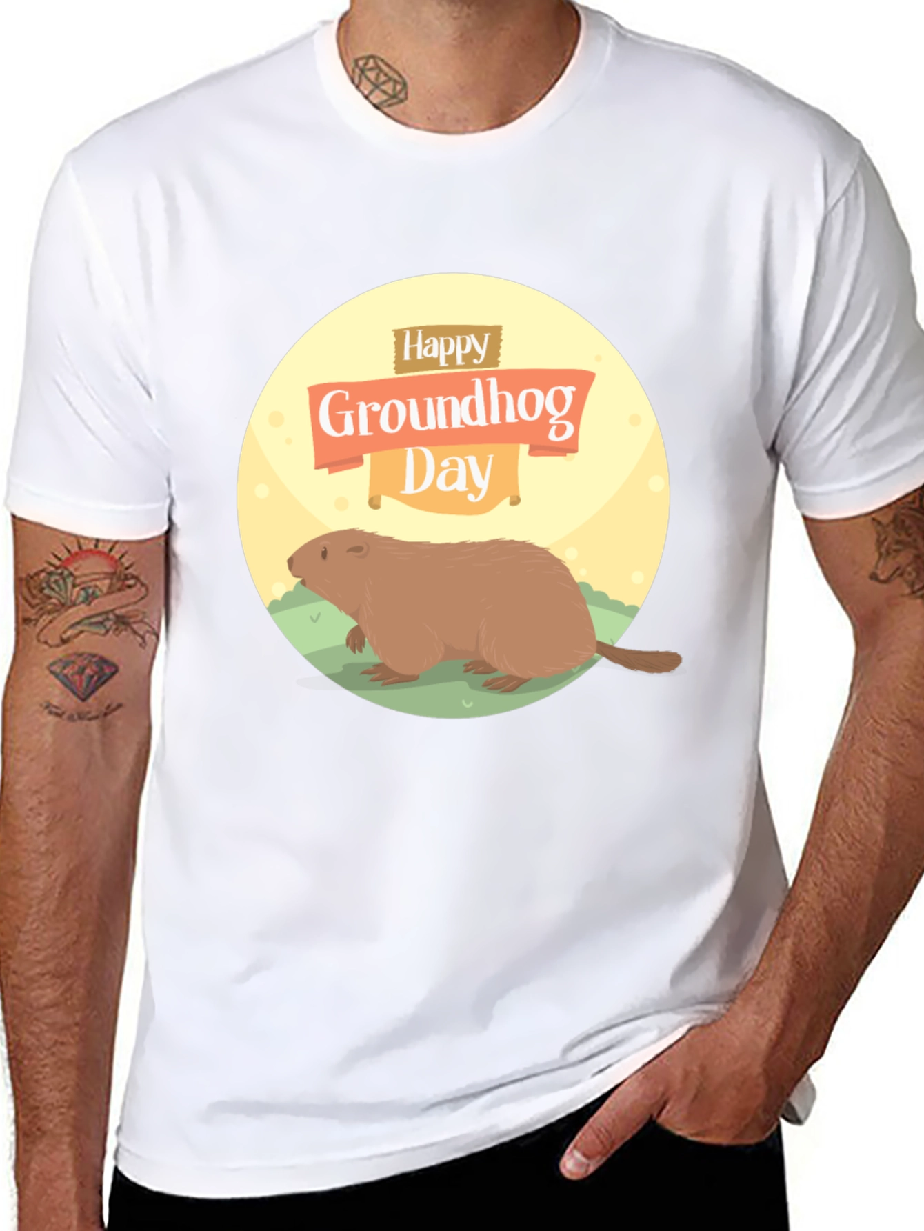 Groundhog Day T-Shirt - Celebrate February 2nd!