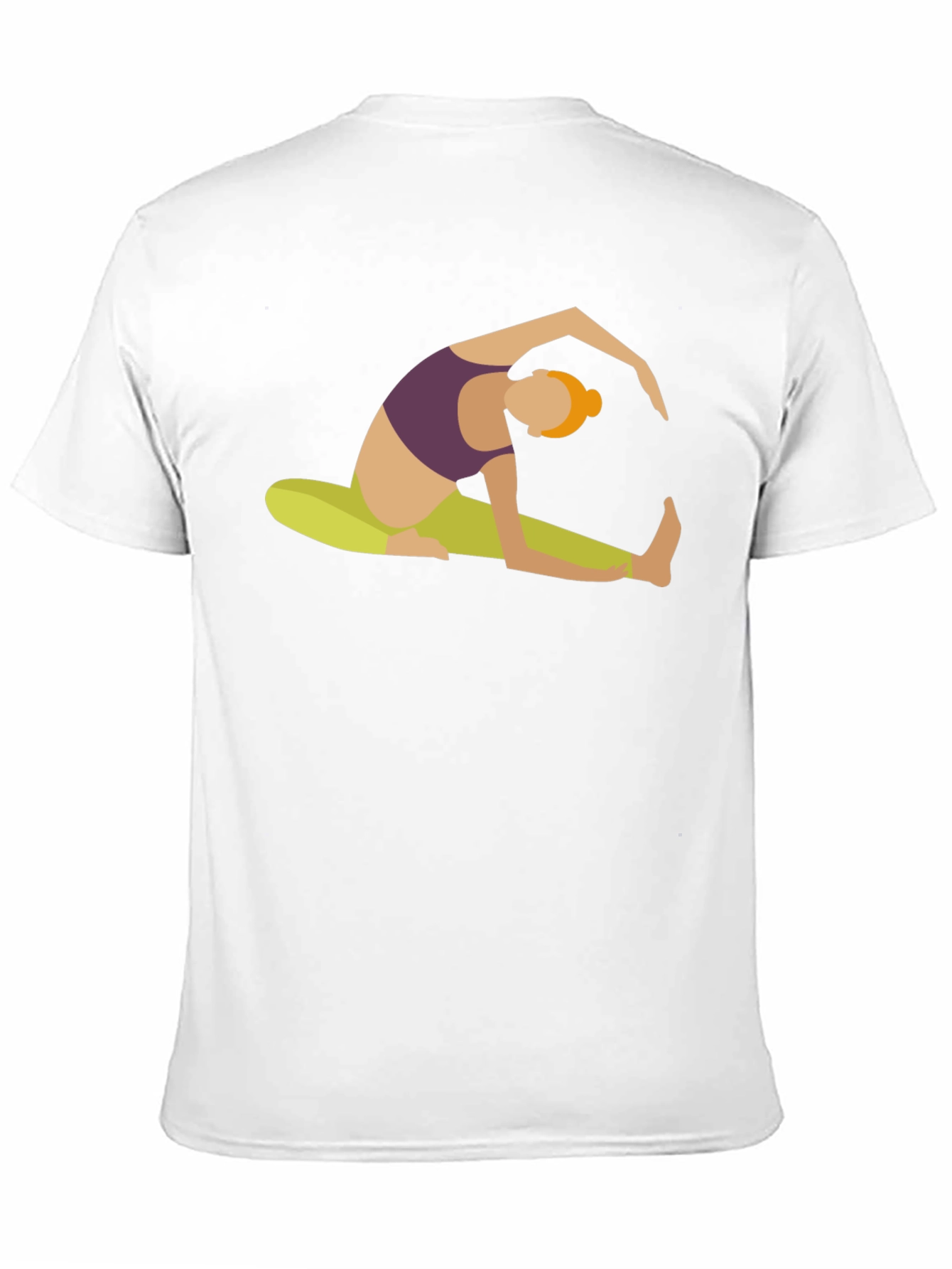 Yoga Pose Graphic Tee - Black