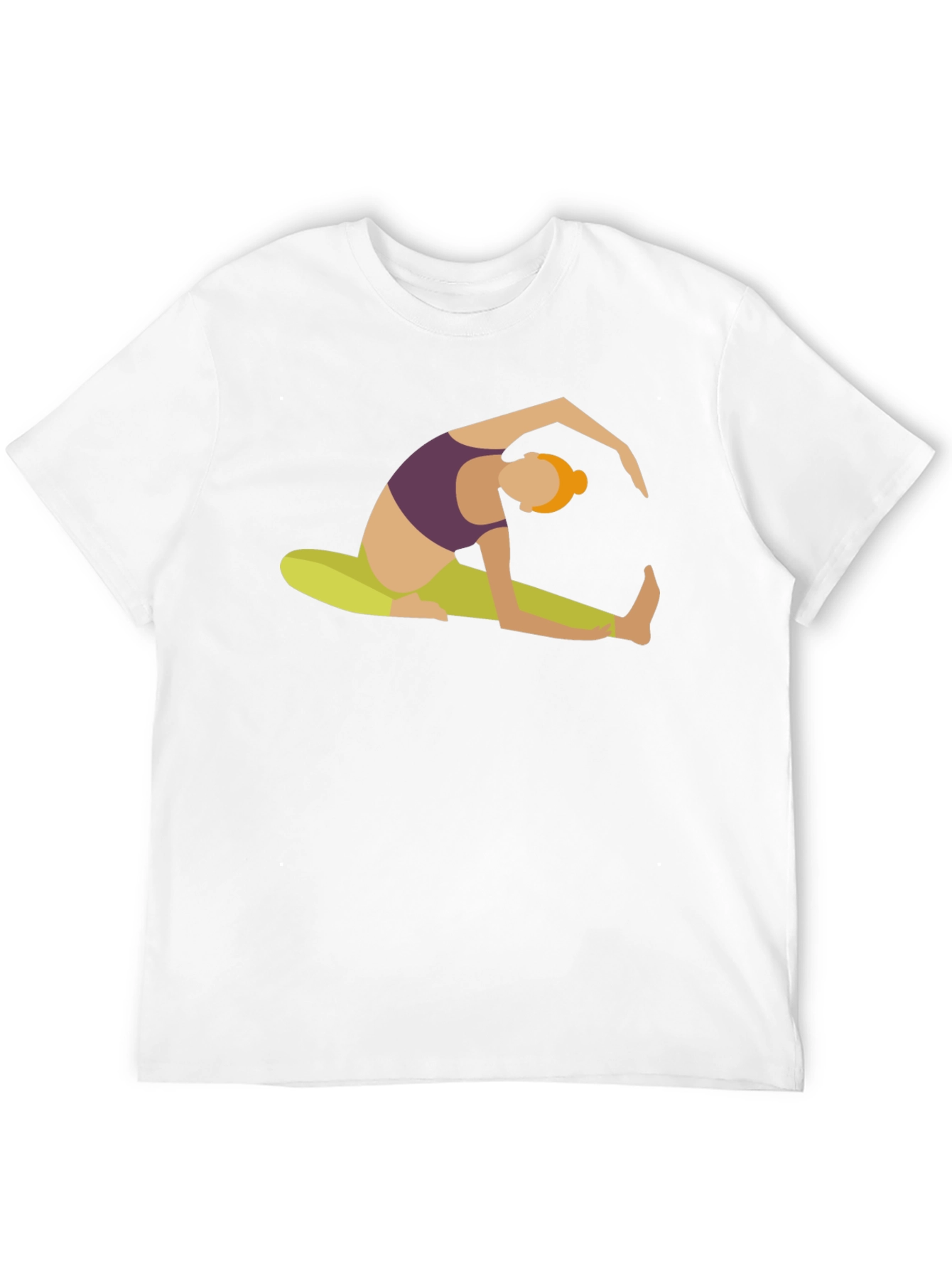 Yoga Pose Graphic Tee - Black
