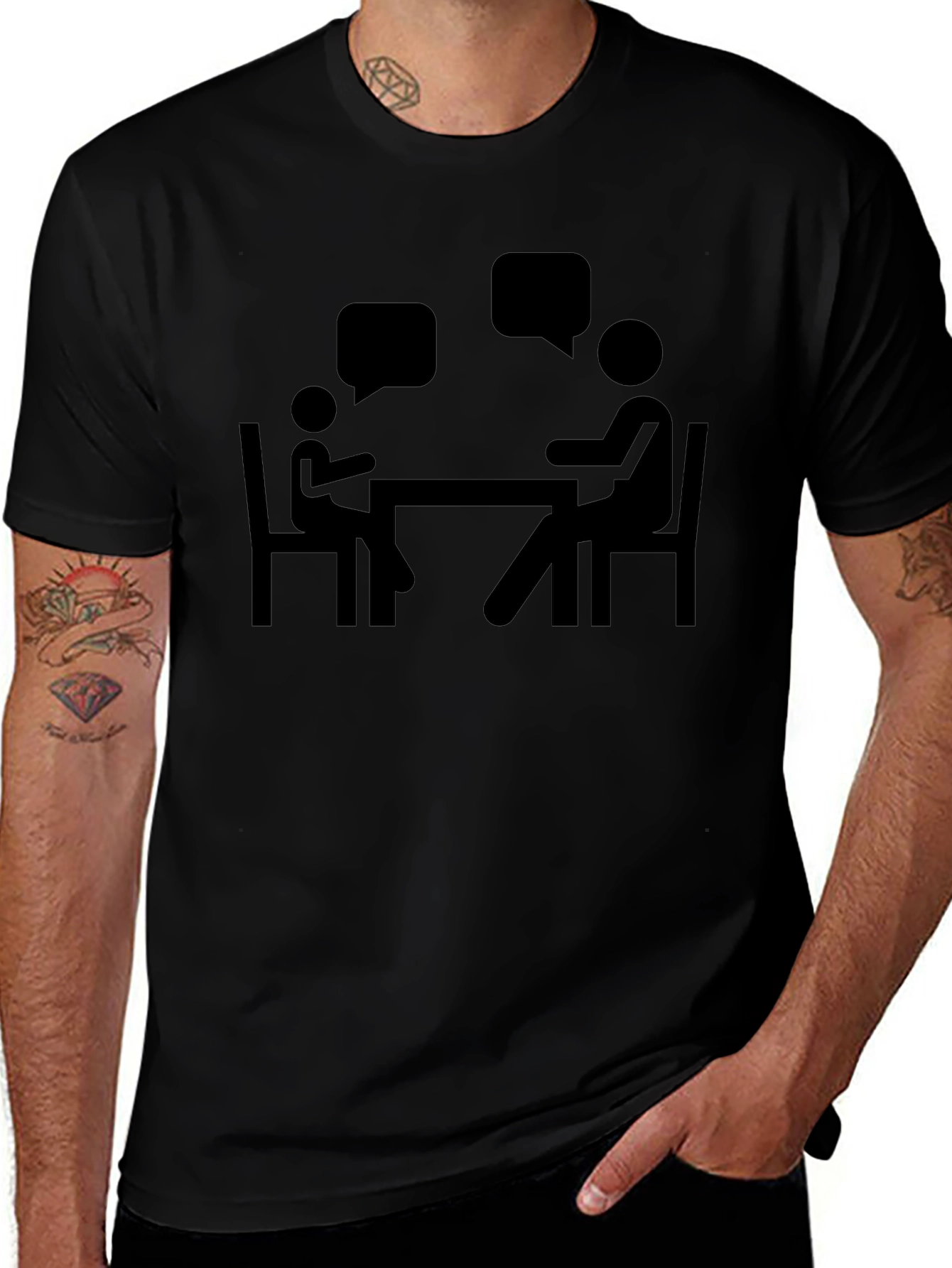 Graphic Conversation T-Shirt