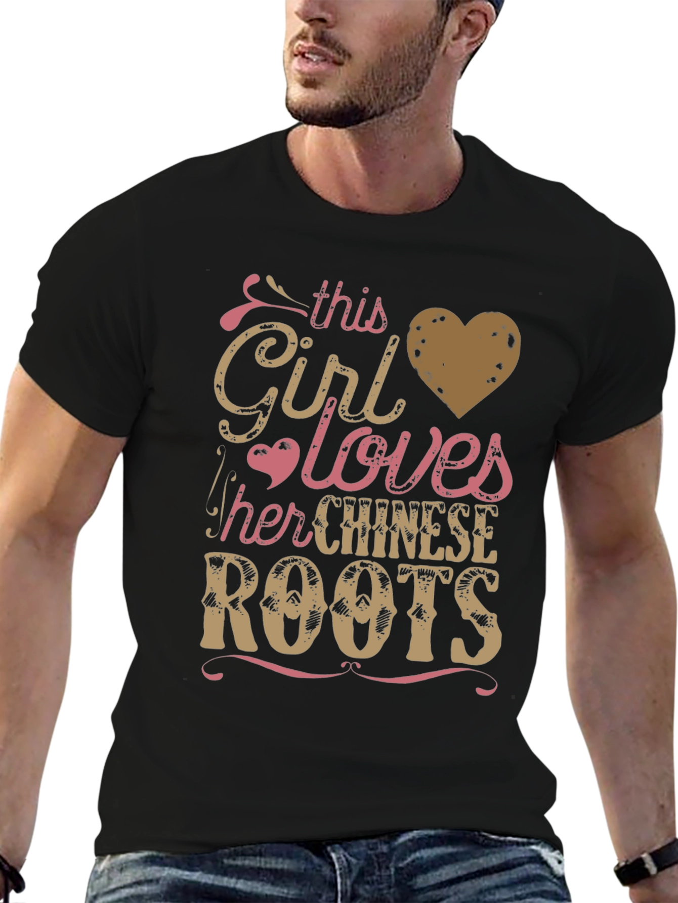 This Girl Loves Her Chinese Roots T-Shirt