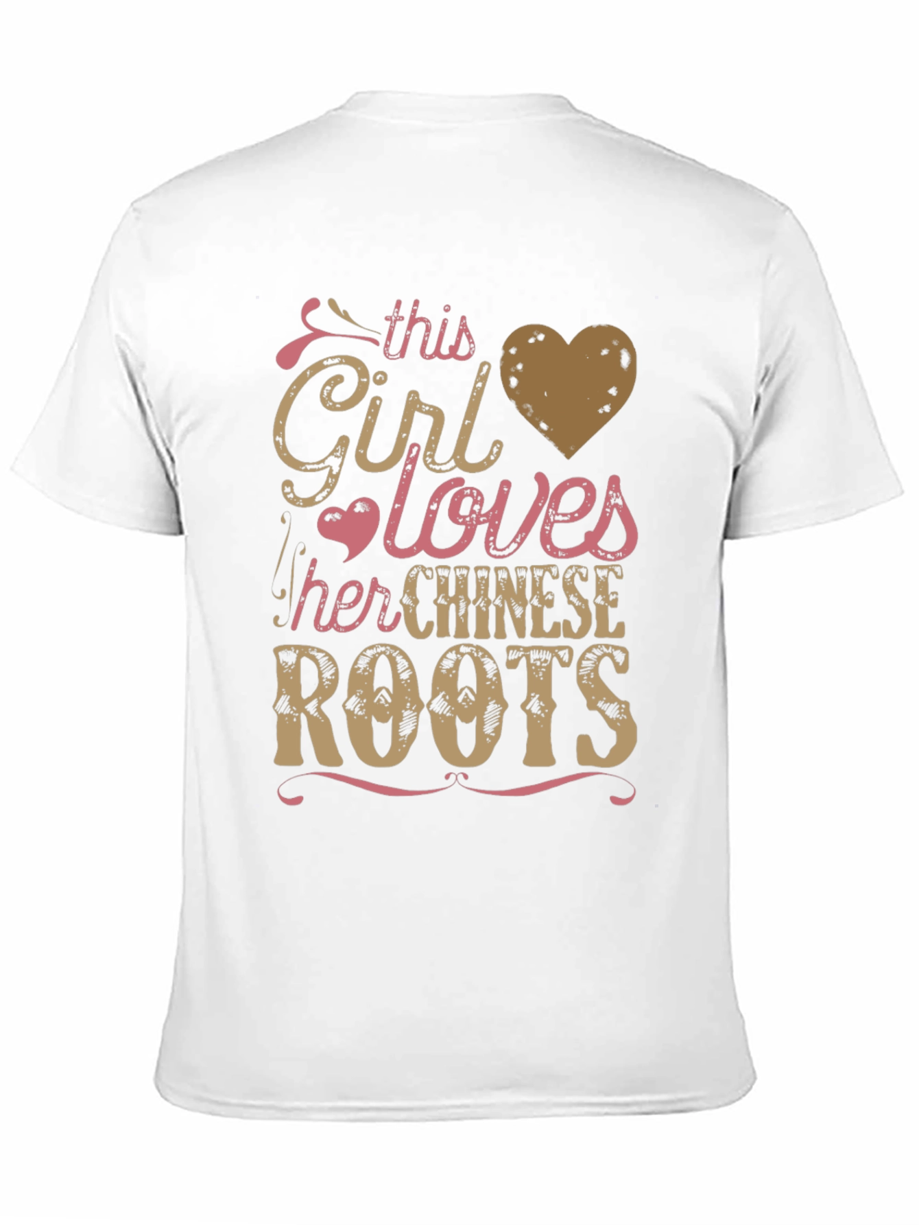 This Girl Loves Her Chinese Roots T-Shirt