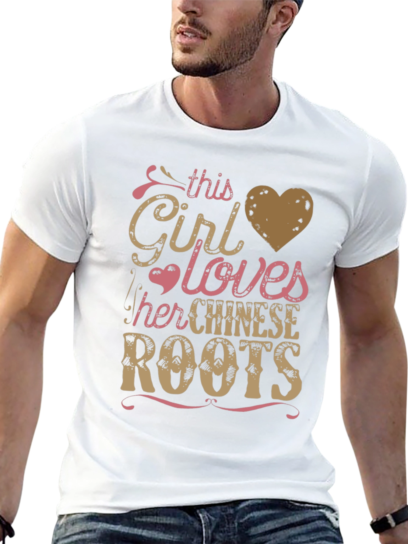This Girl Loves Her Chinese Roots T-Shirt