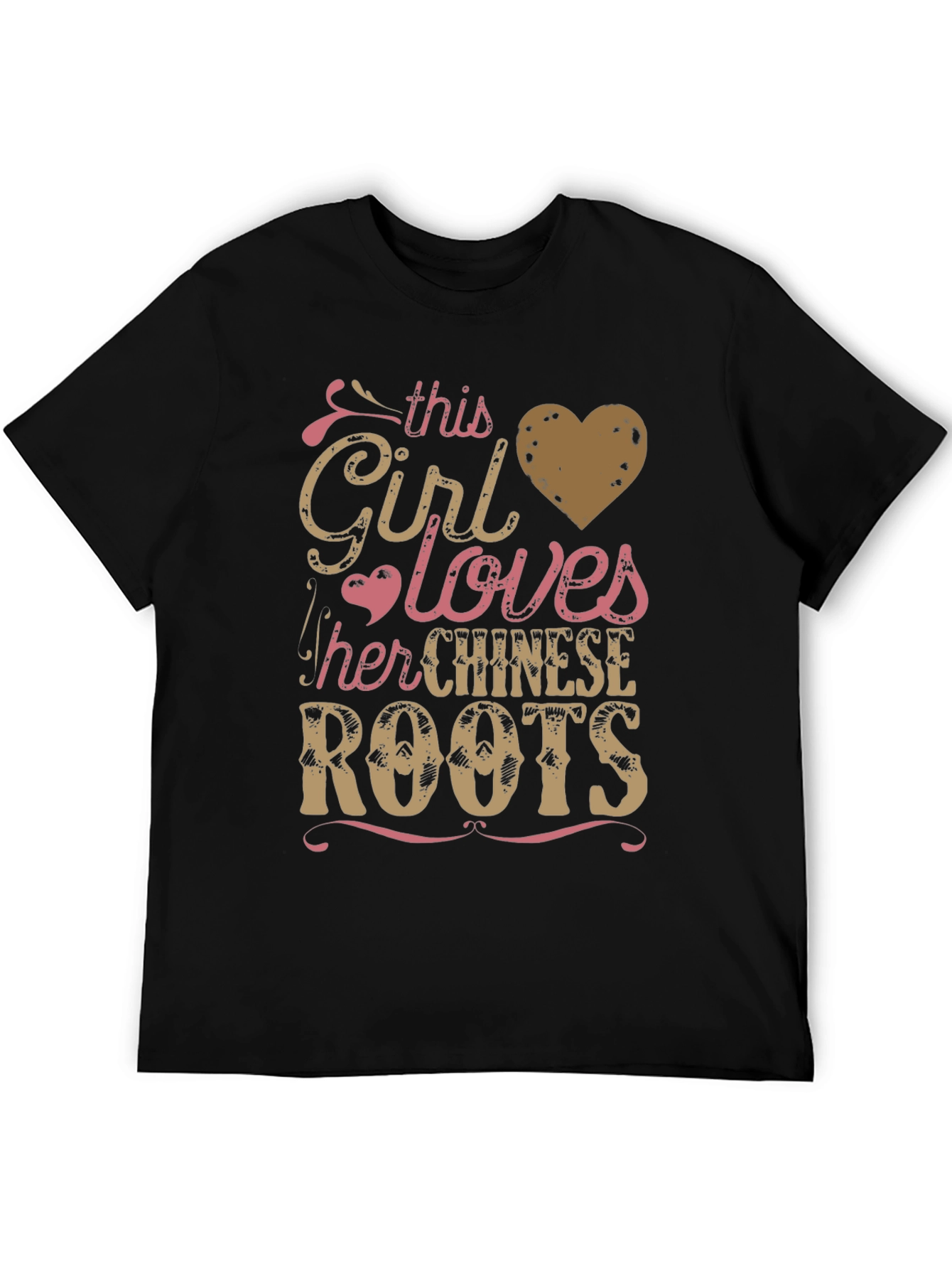 This Girl Loves Her Chinese Roots T-Shirt