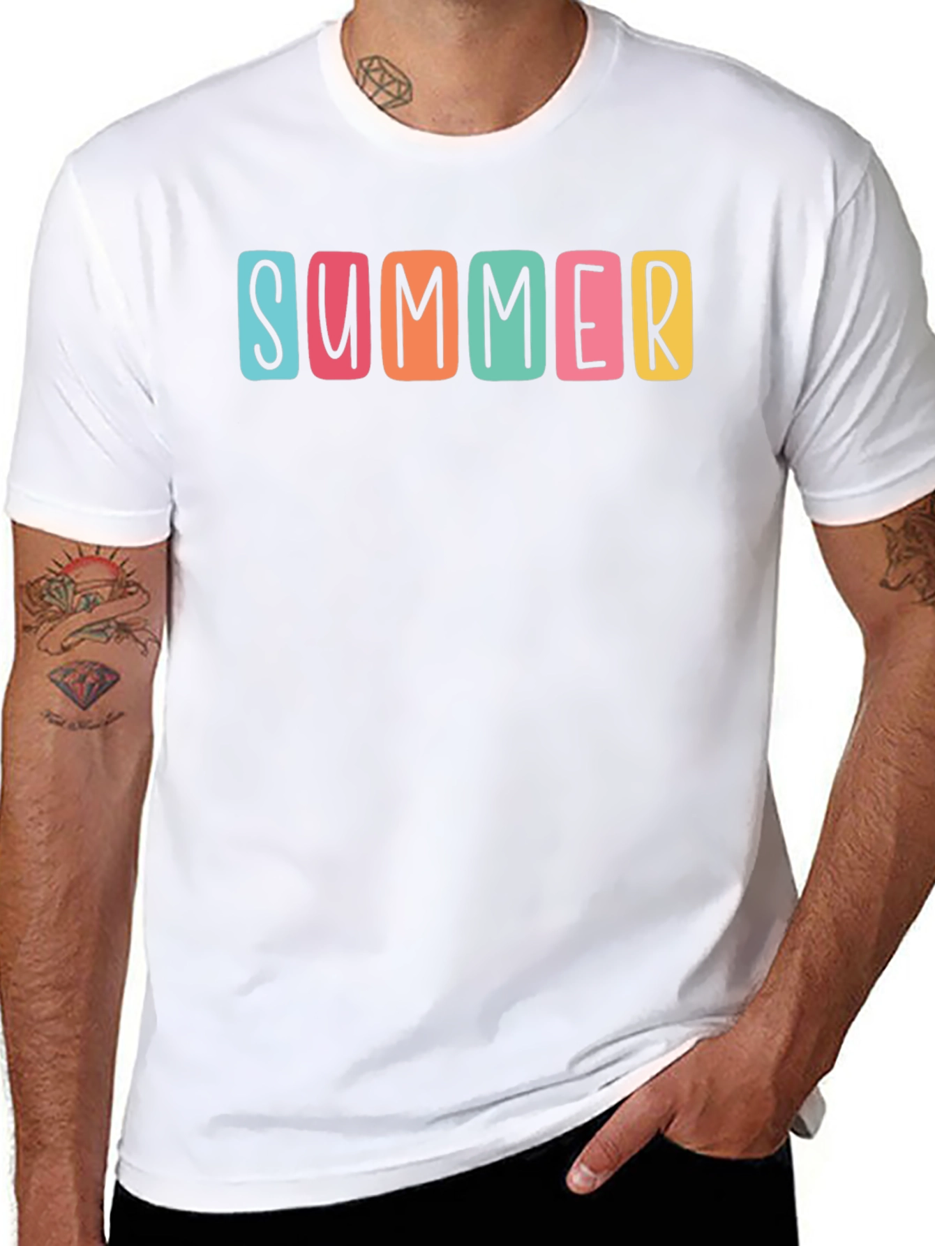 Summer Graphic Tee - Fun Vacation Style