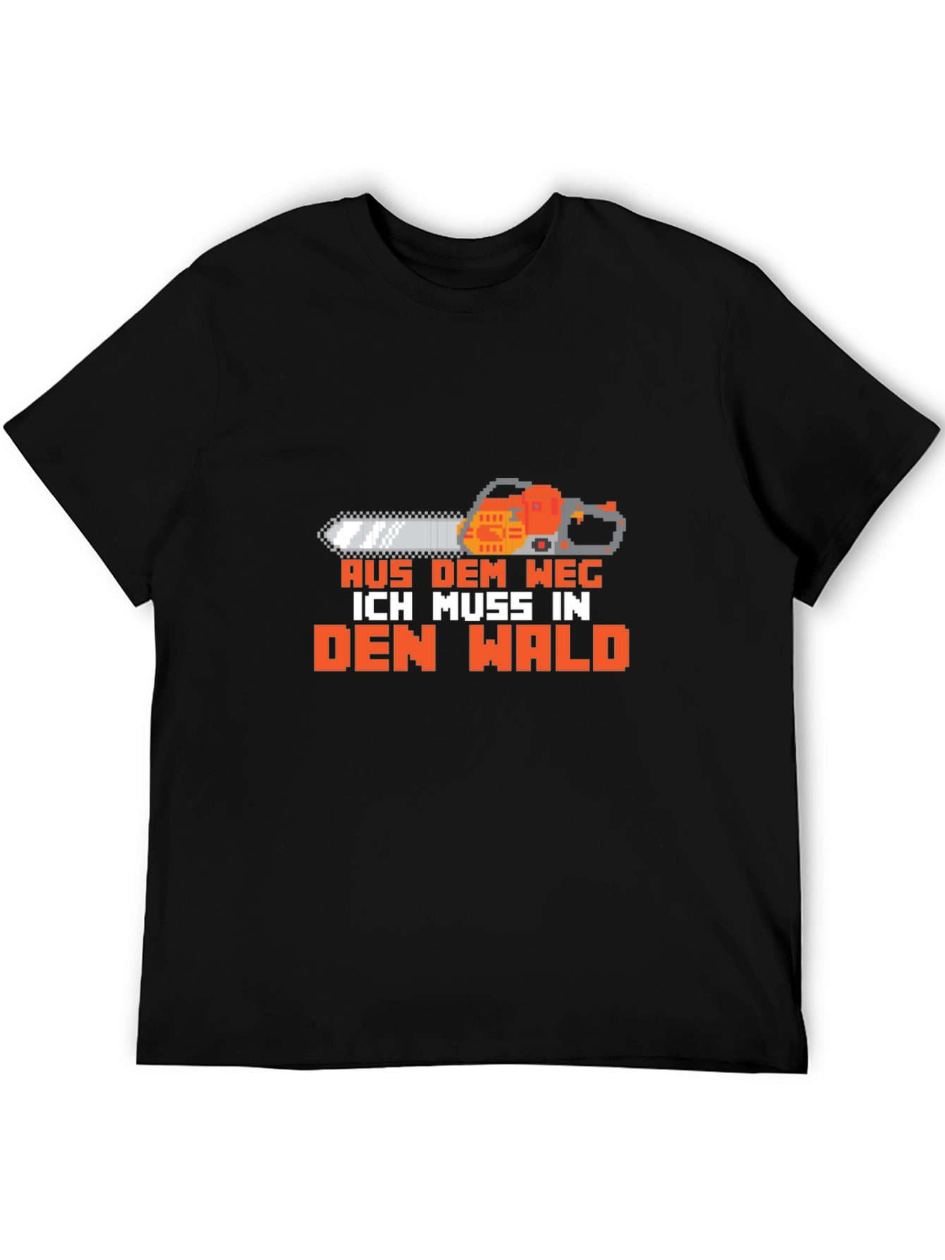 Aus Dem Weg Chainsaw Graphic T-Shirt