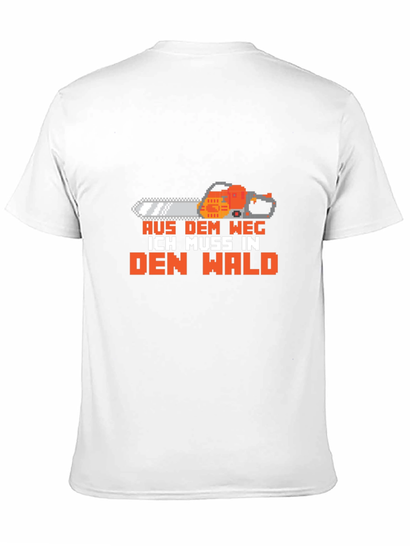 Aus Dem Weg Chainsaw Graphic T-Shirt