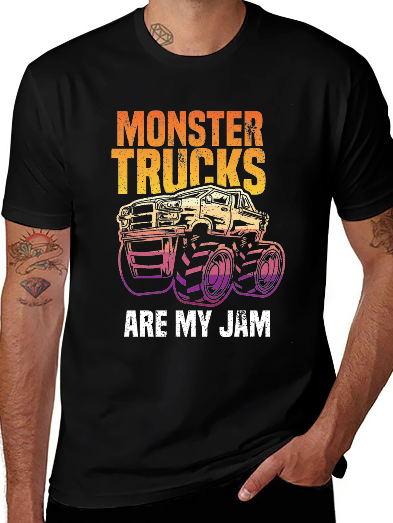Monster Trucks Are My Jam - Graphic Tee