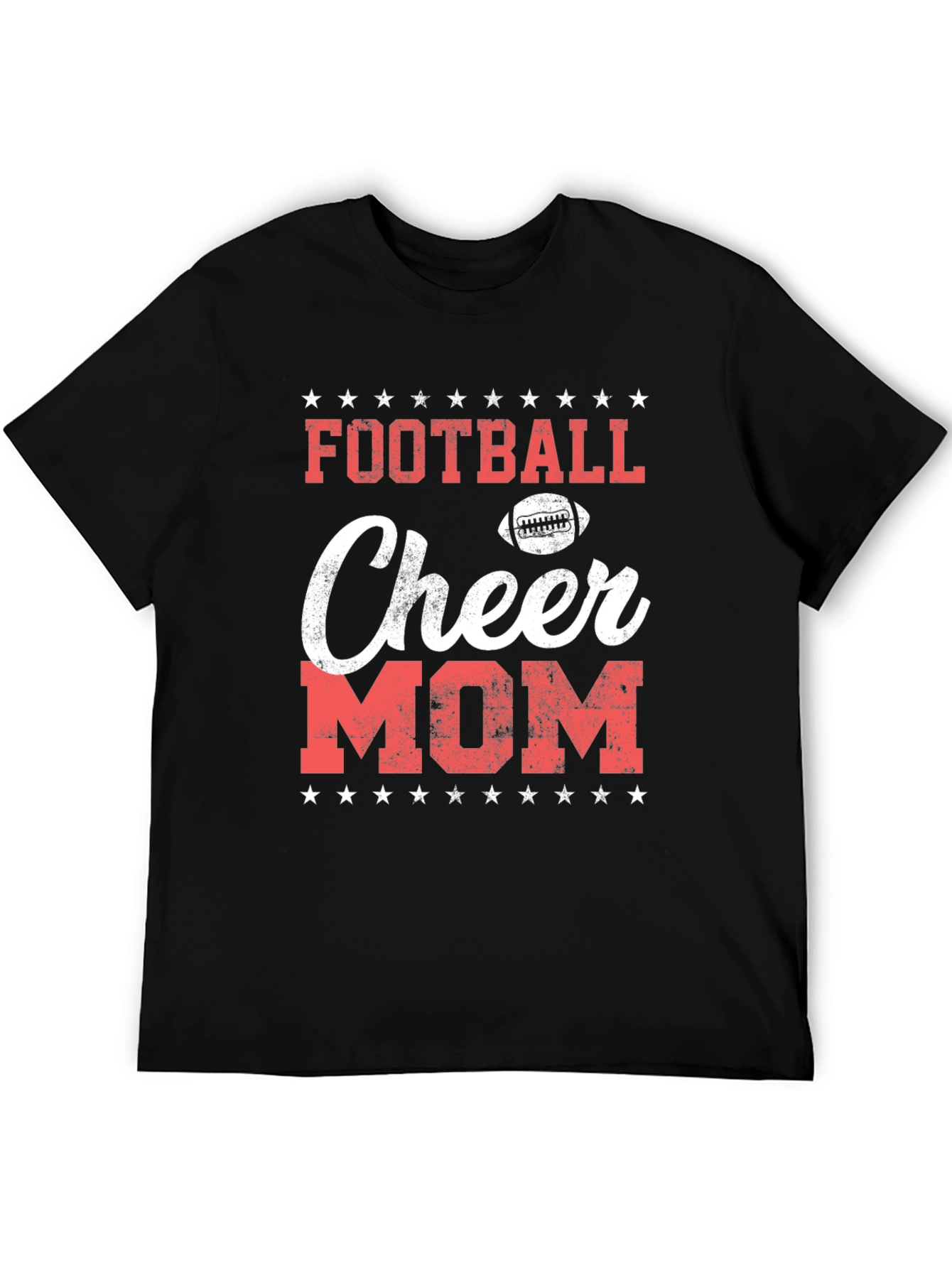 Football Cheer Mom T-Shirt - Game Day Apparel