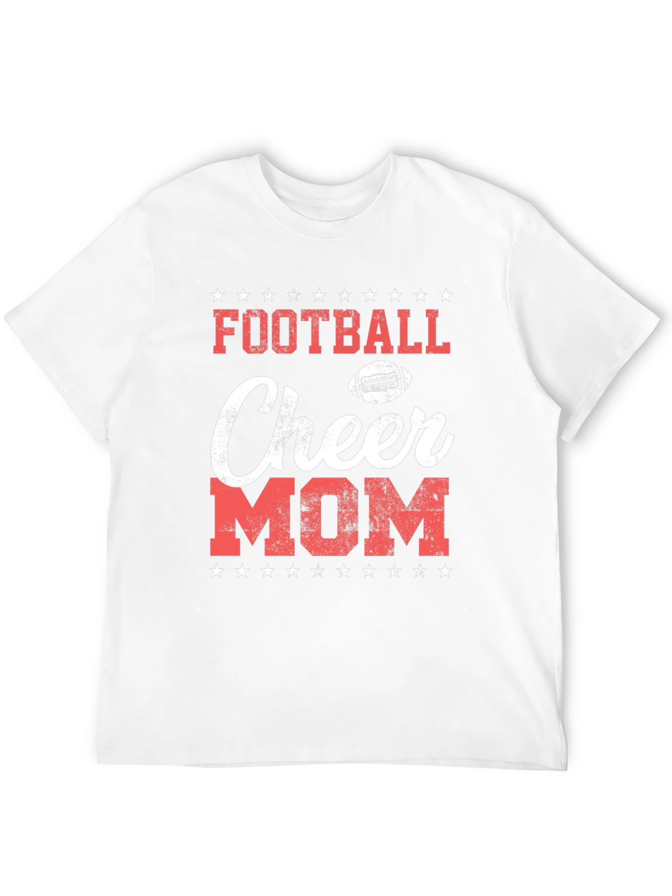 Football Cheer Mom T-Shirt - Game Day Apparel