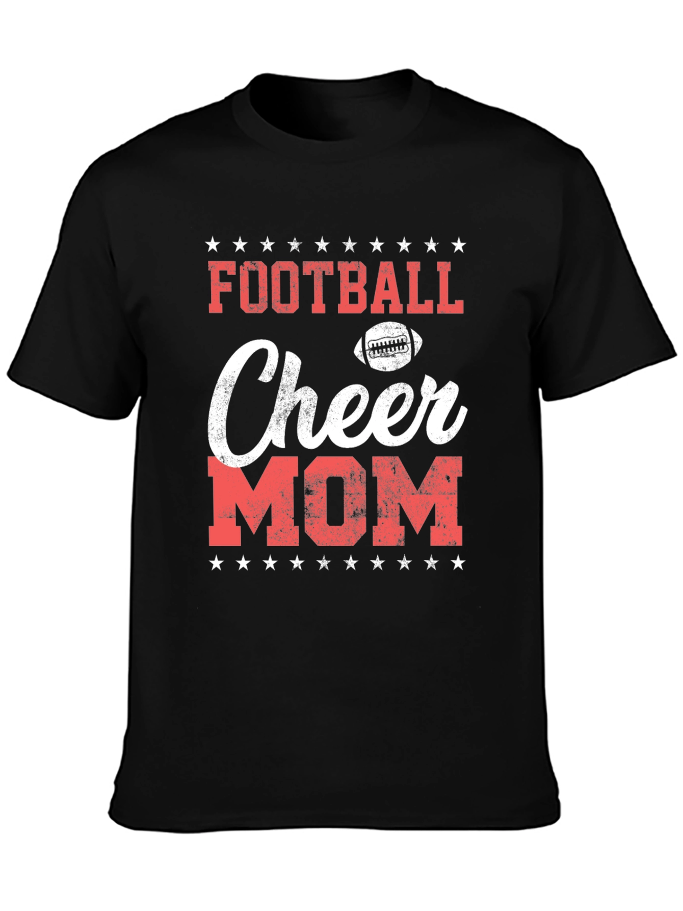 Football Cheer Mom T-Shirt - Game Day Apparel