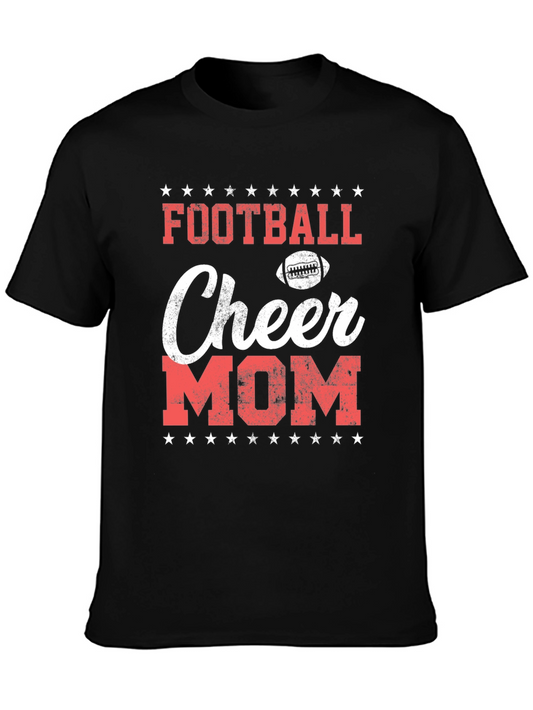 Football Cheer Mom T-Shirt - Game Day Apparel