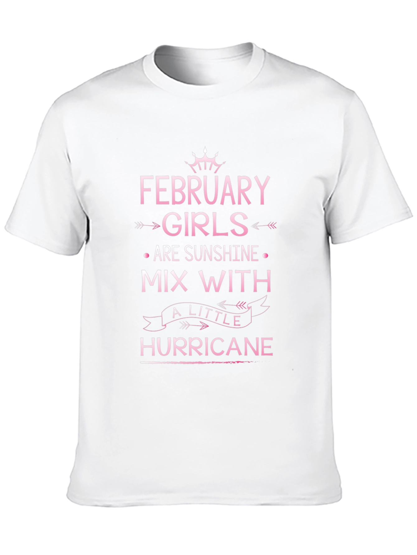 February Girls T-Shirt - Sunshine & Hurricane