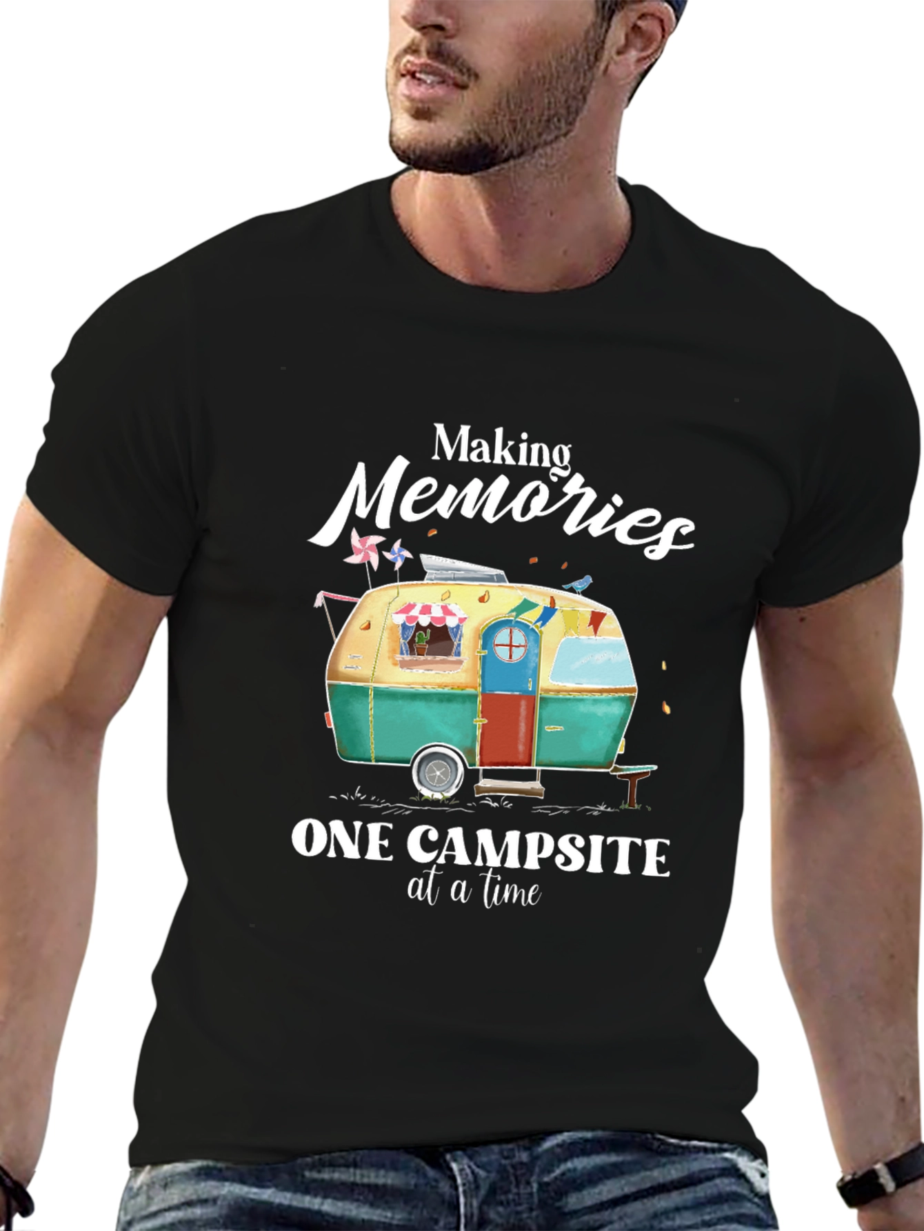 Making Memories Campsite Graphic T-Shirt