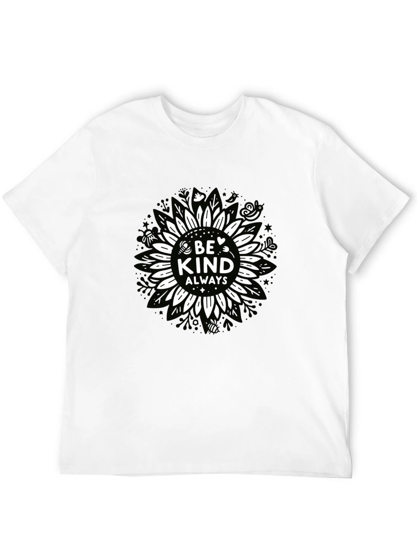 Be Kind Always Graphic Tee - Black