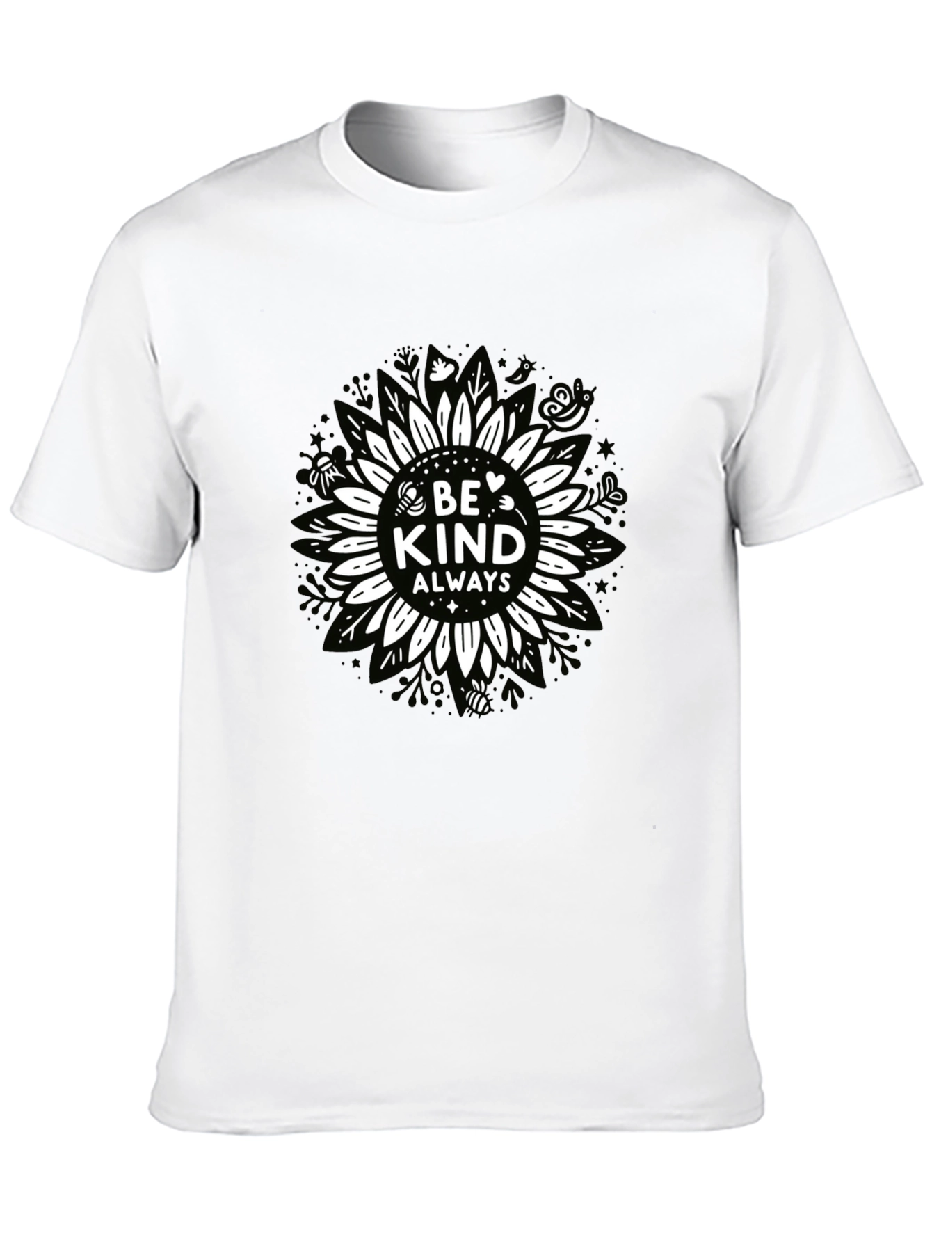 Be Kind Always Graphic Tee - Black