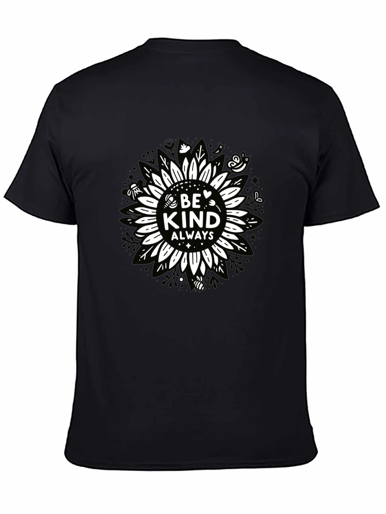 Be Kind Always Graphic Tee - Black