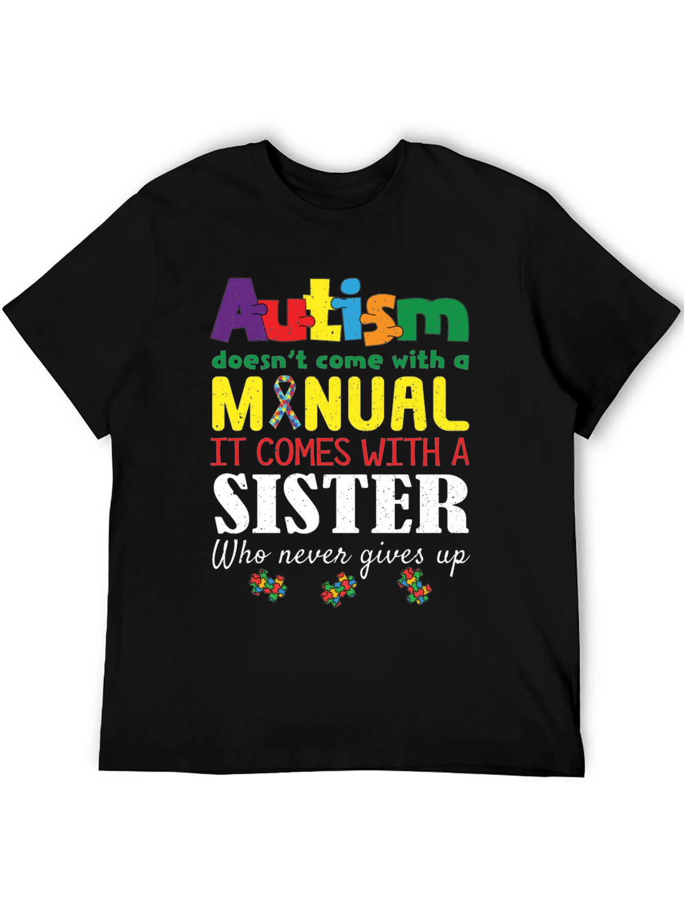 Autism Sister Support T-Shirt