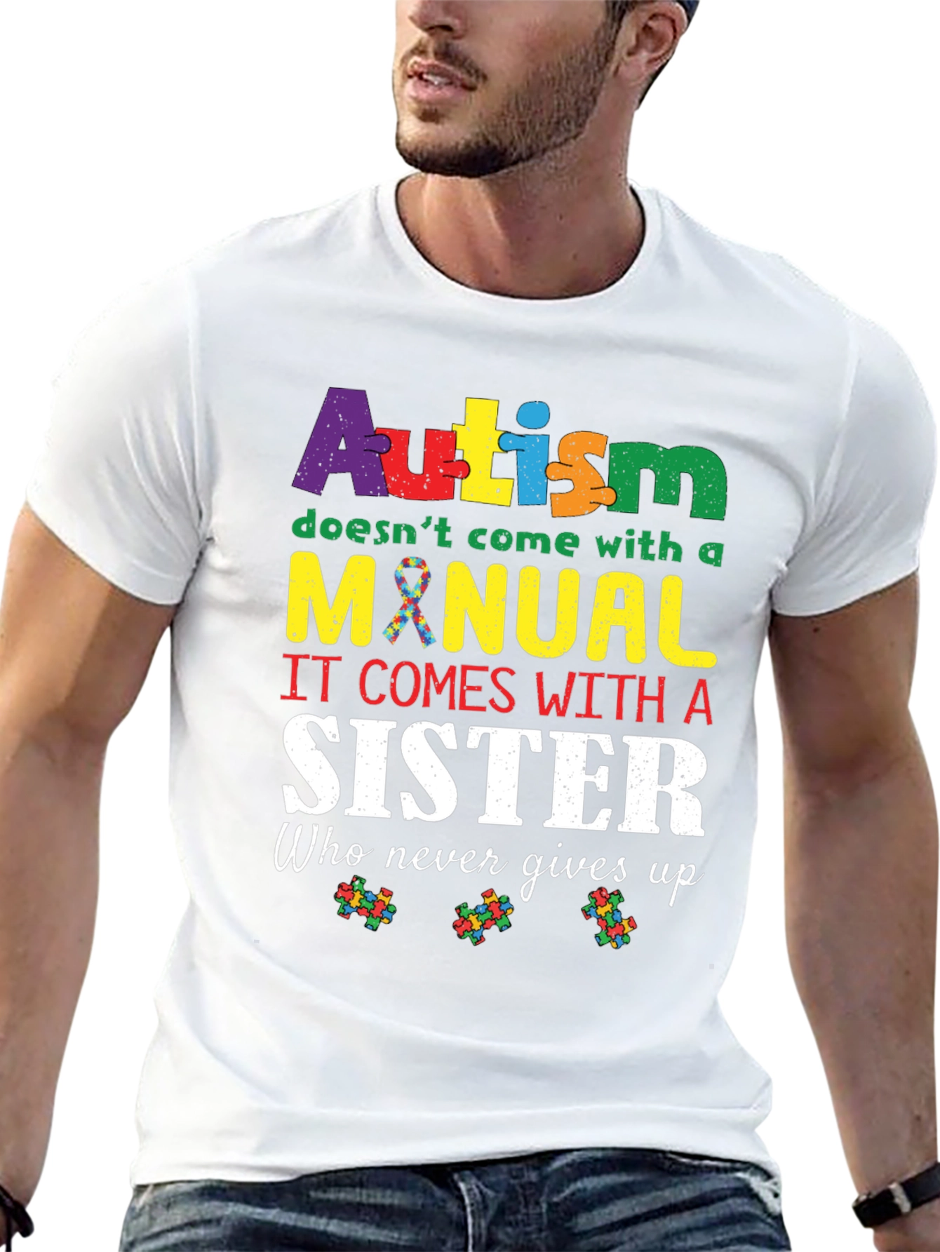 Autism Sister Support T-Shirt