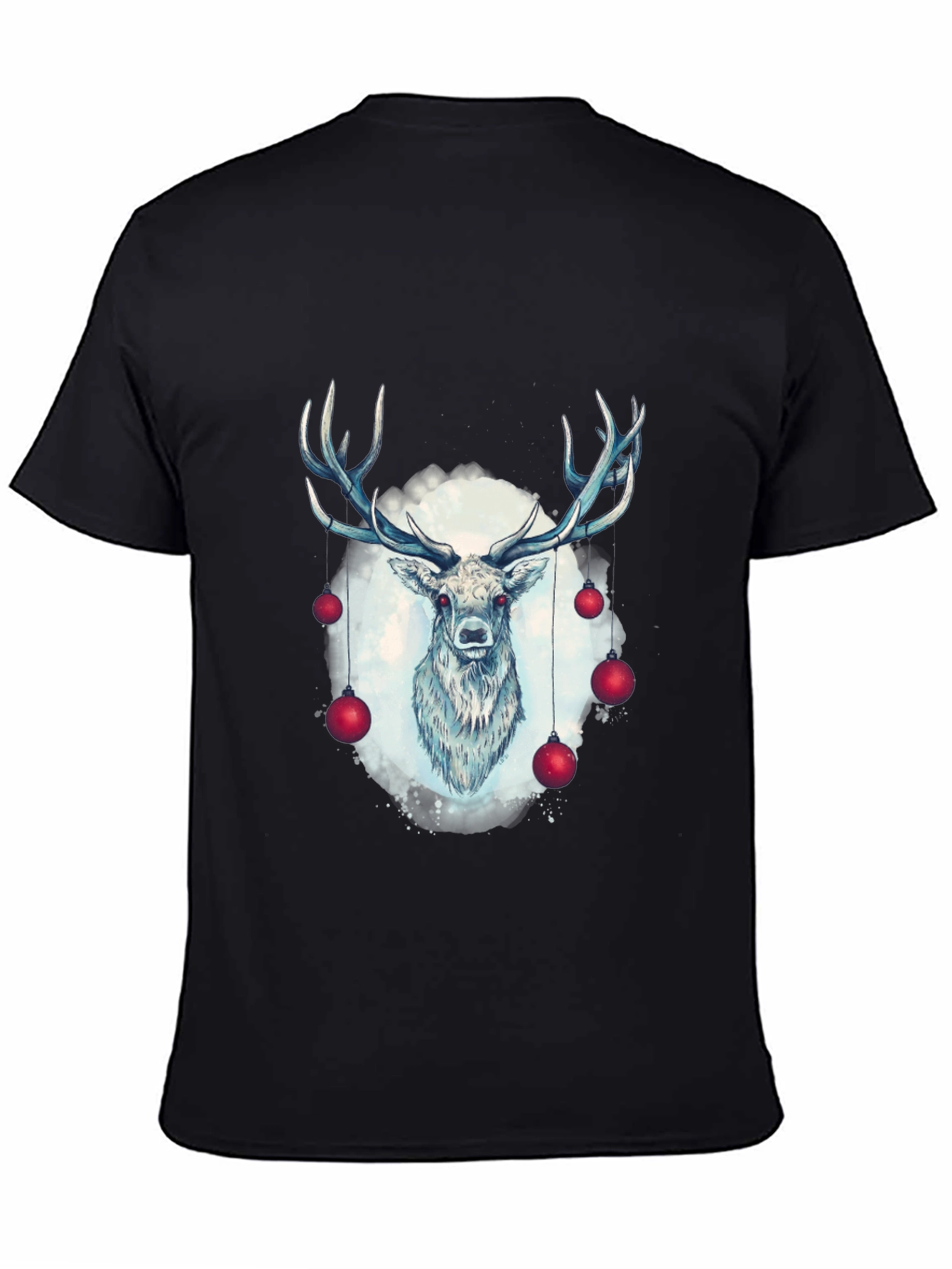 Deer Christmas T-Shirt - Holiday Style