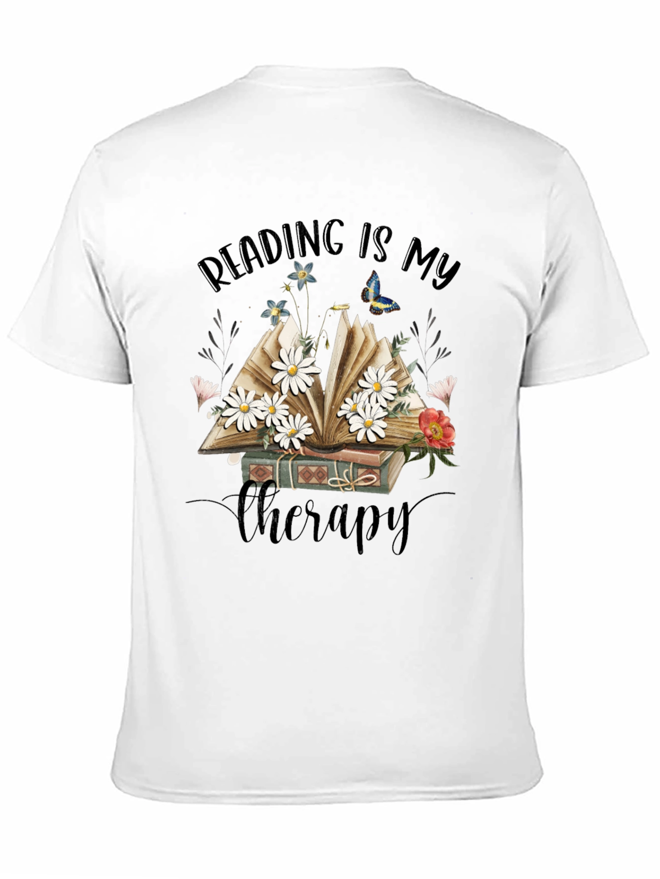 Reading Is My Therapy T-Shirt