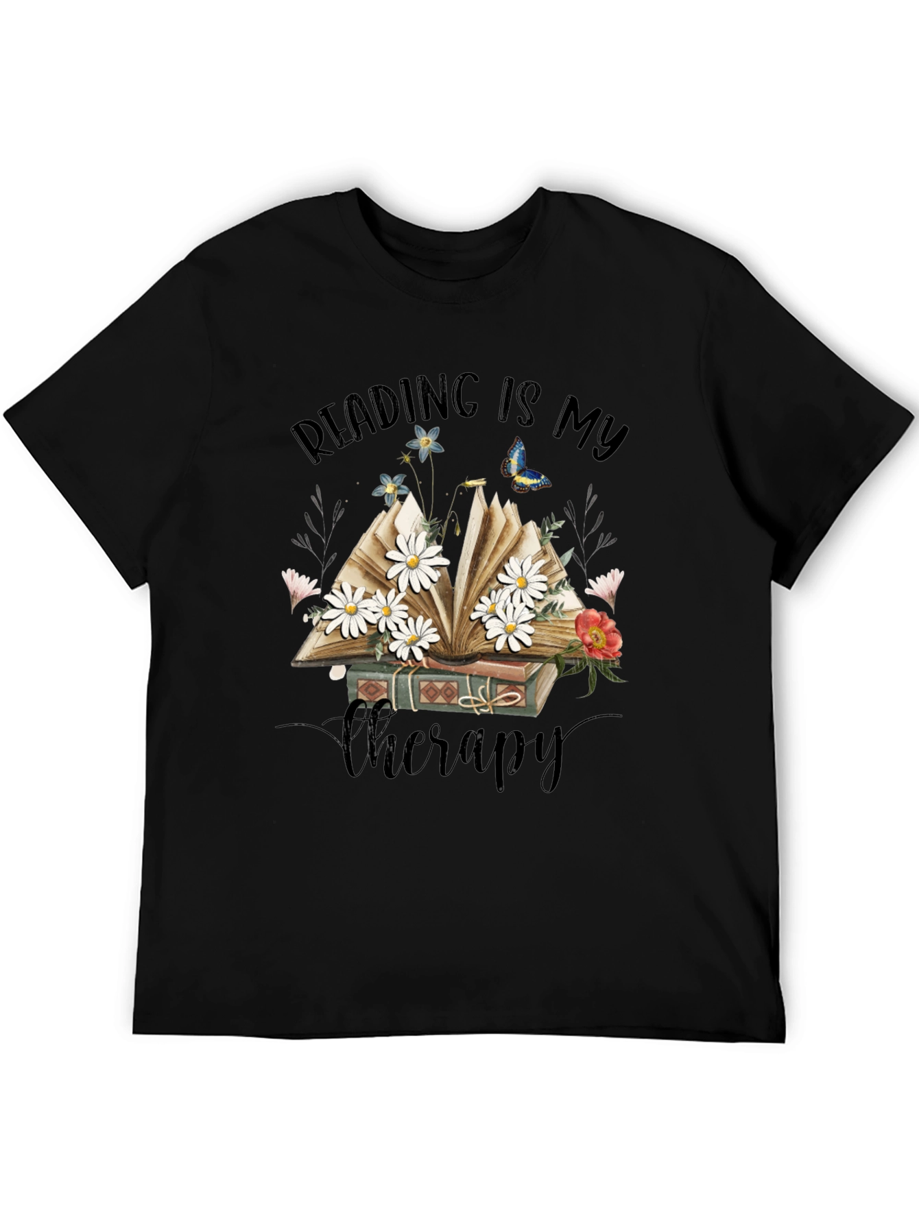 Reading Is My Therapy T-Shirt