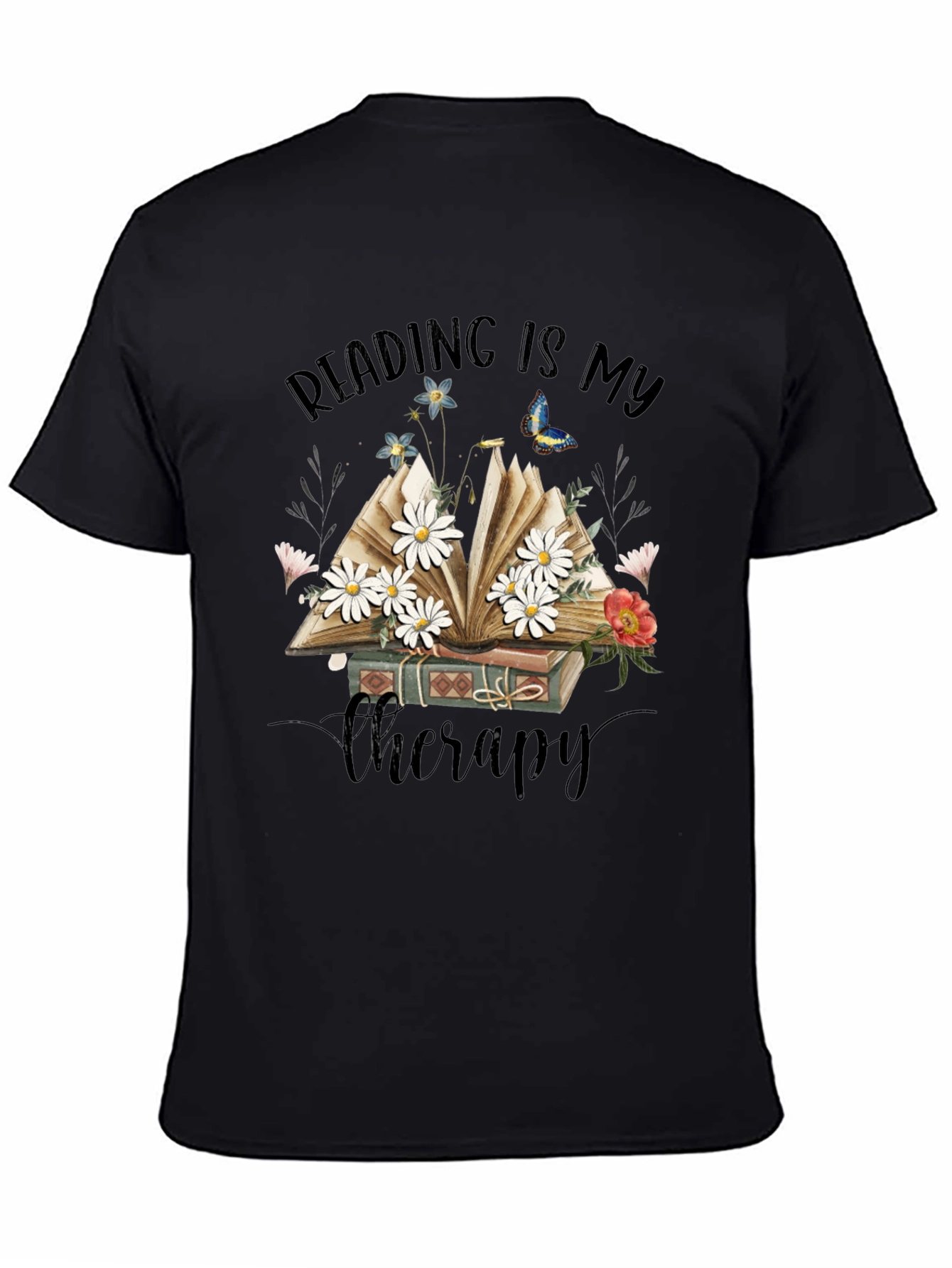 Reading Is My Therapy T-Shirt