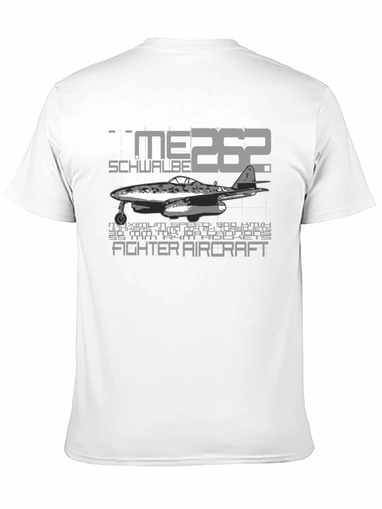 ME 262 Schwalbe Fighter Aircraft T-Shirt