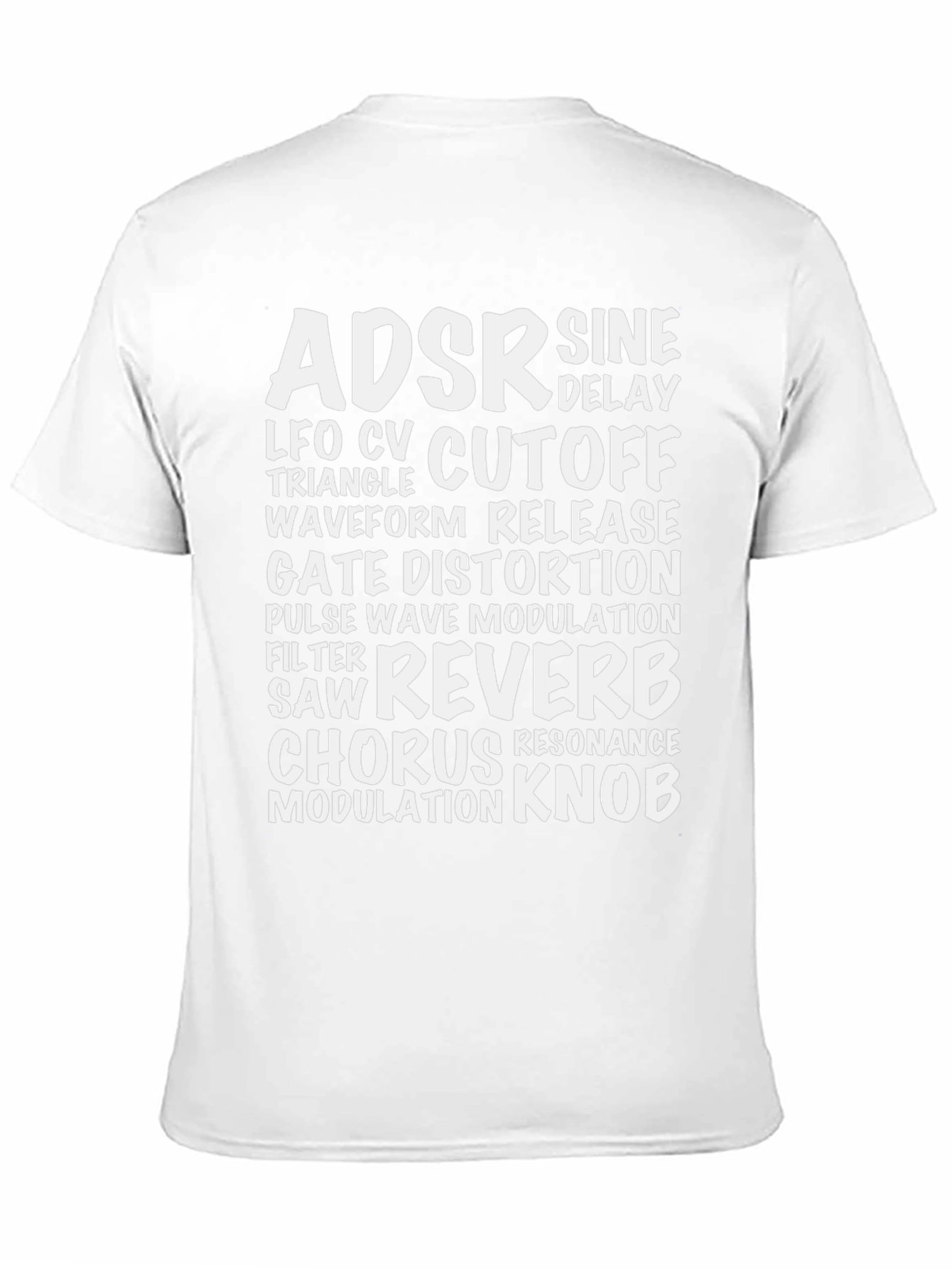 Synthesizer Parameter Black T-Shirt